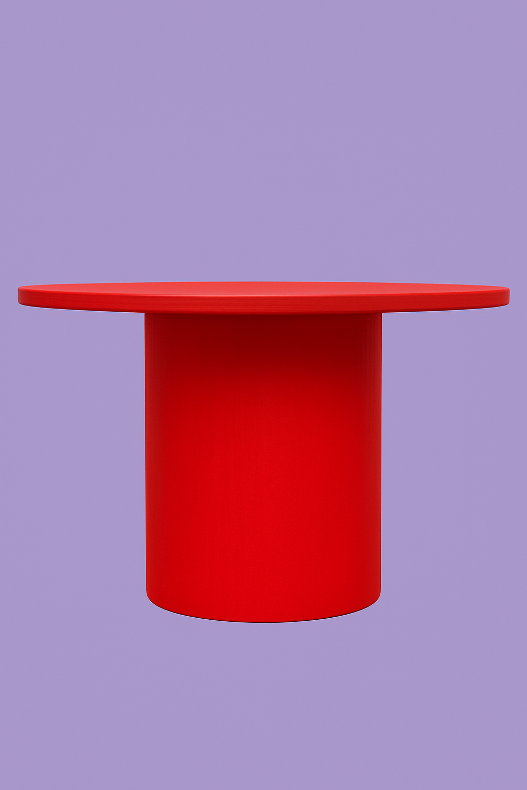 Cylindrical Red Table on Purple.png