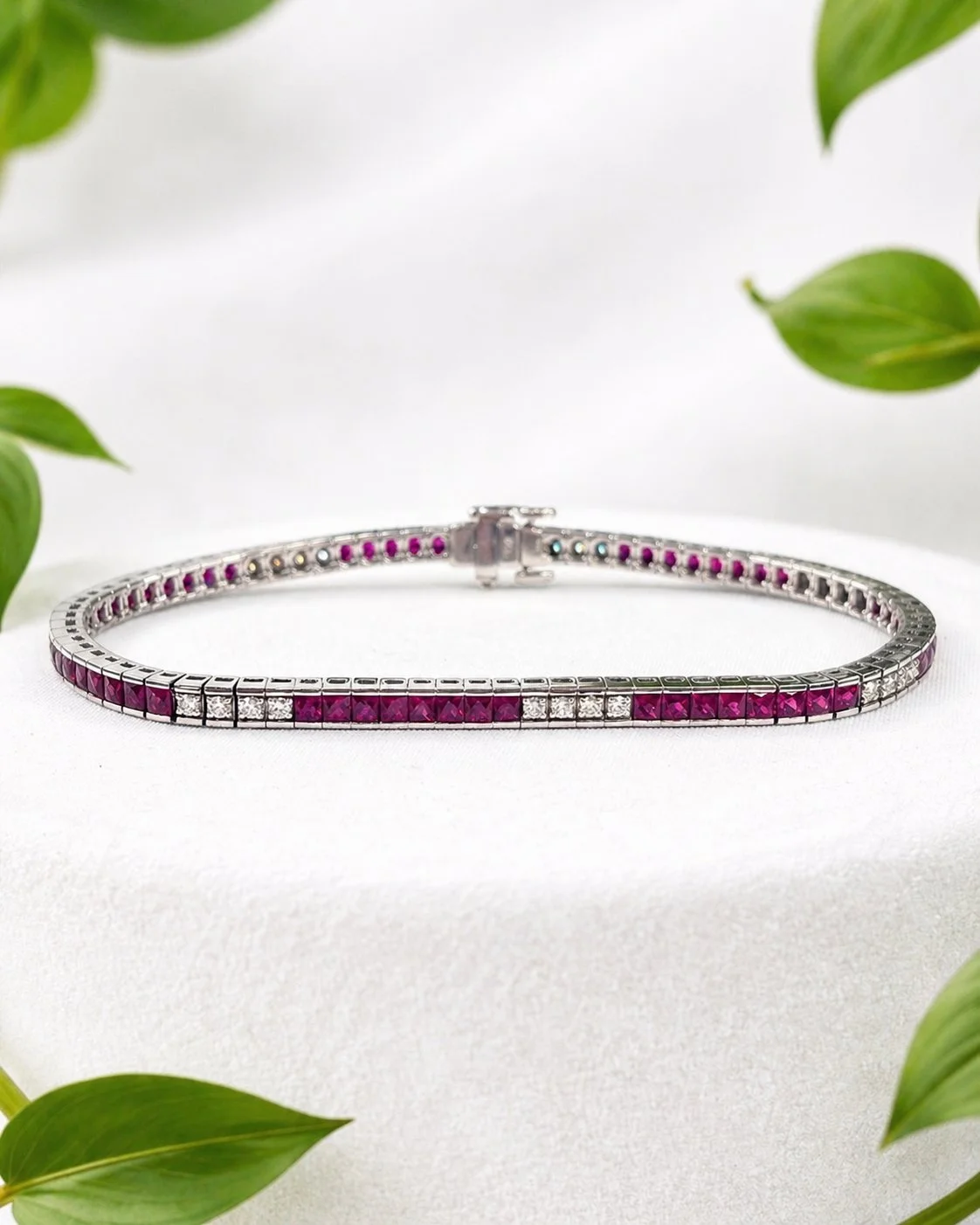Ruby and Diamond Bracelet