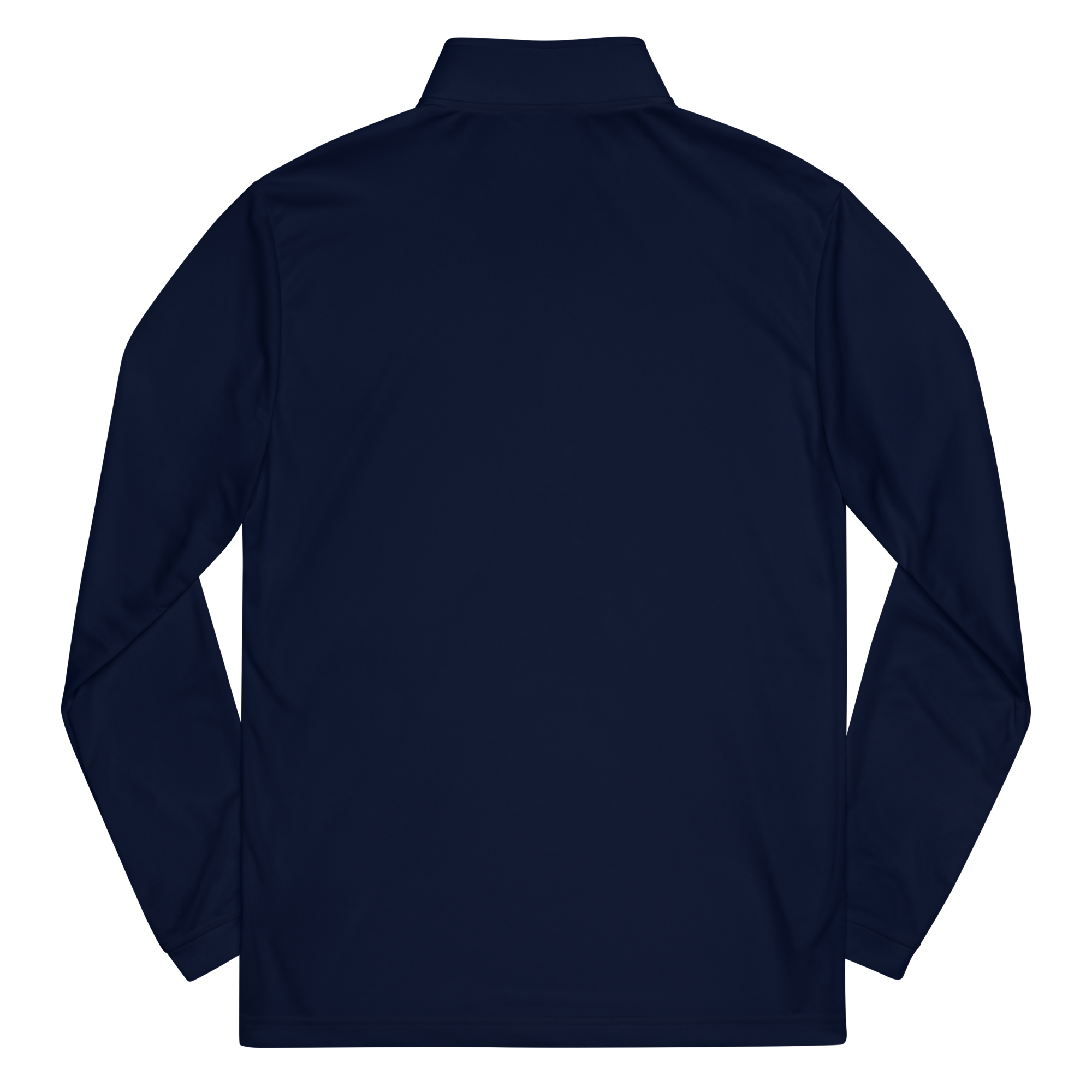 Navy blue Master Mason performance pullover with gold embroidery, lightweight and sweat-wicking.