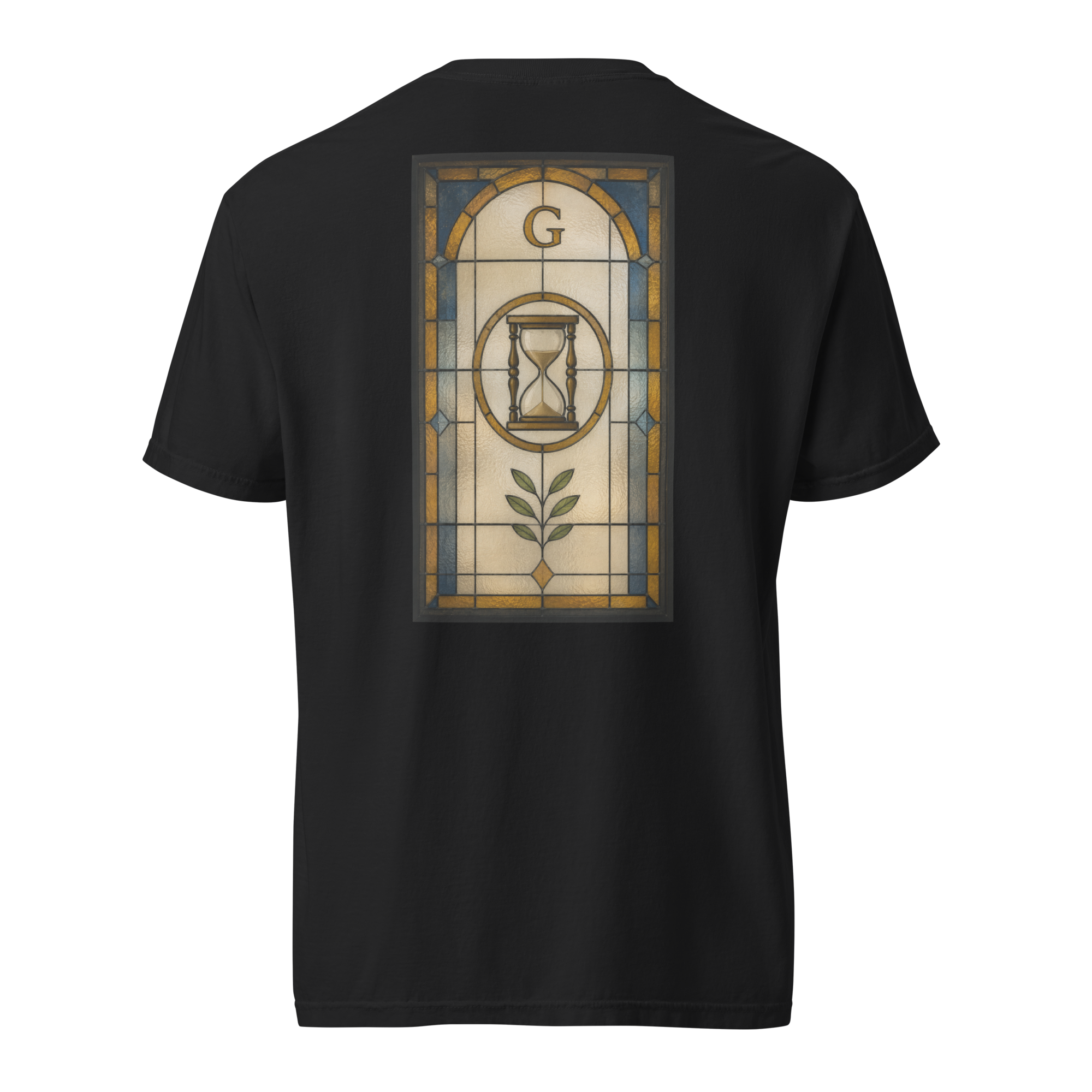 Hourglass & Acacia Stained Glass T-Shirt