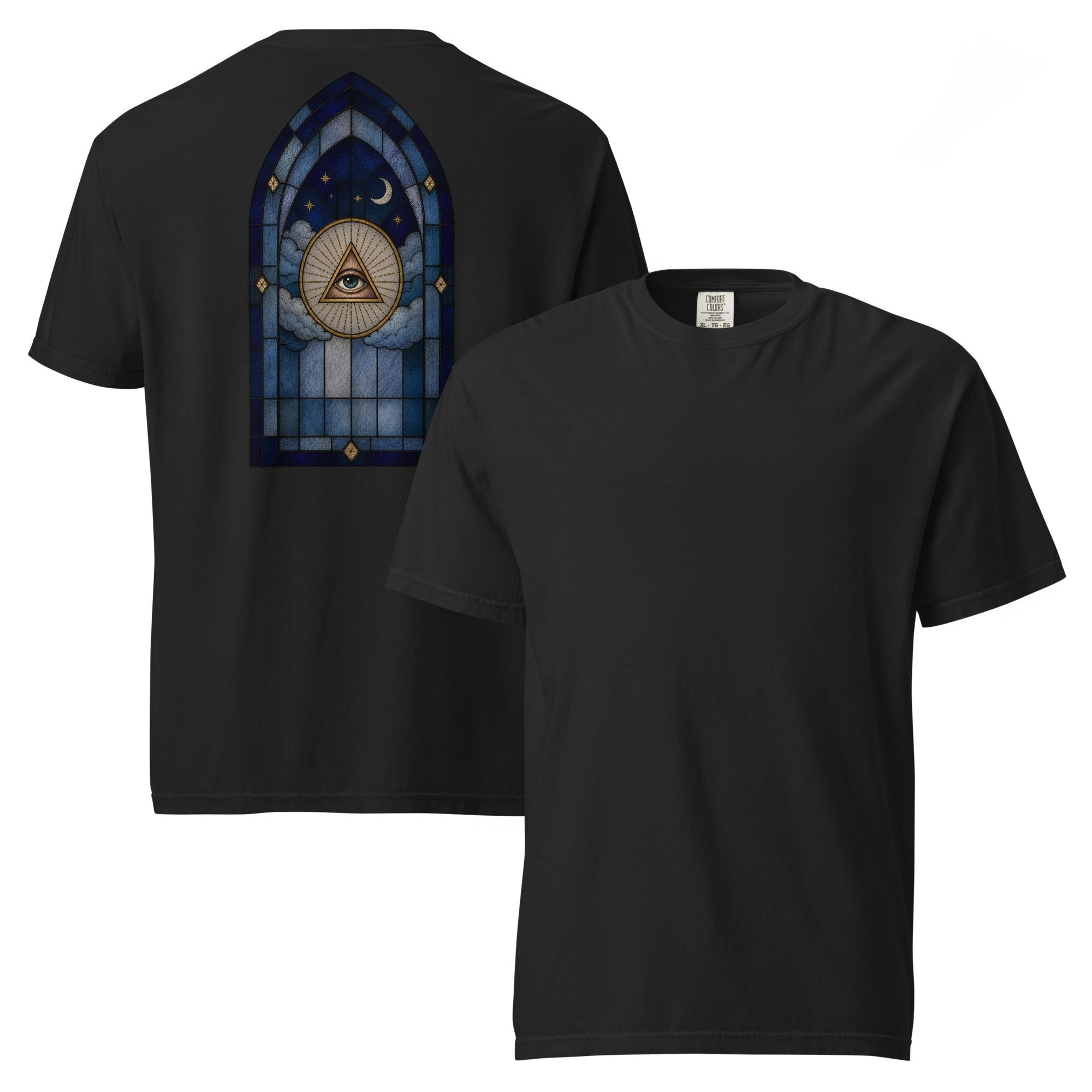 All-Seeing Eye Stained Glass T-Shirt