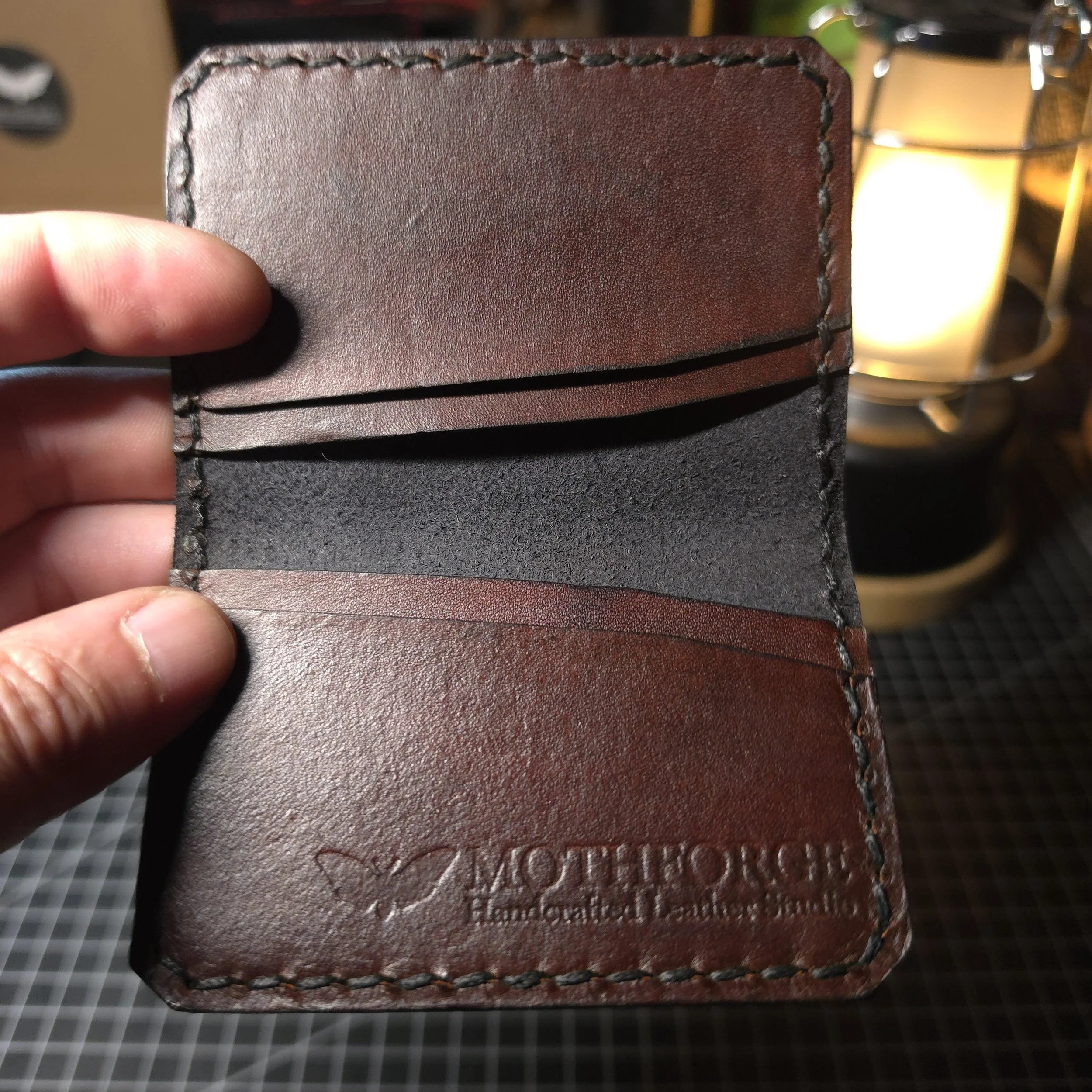 The Styx - Card Holder - Wallet - Black & Brown