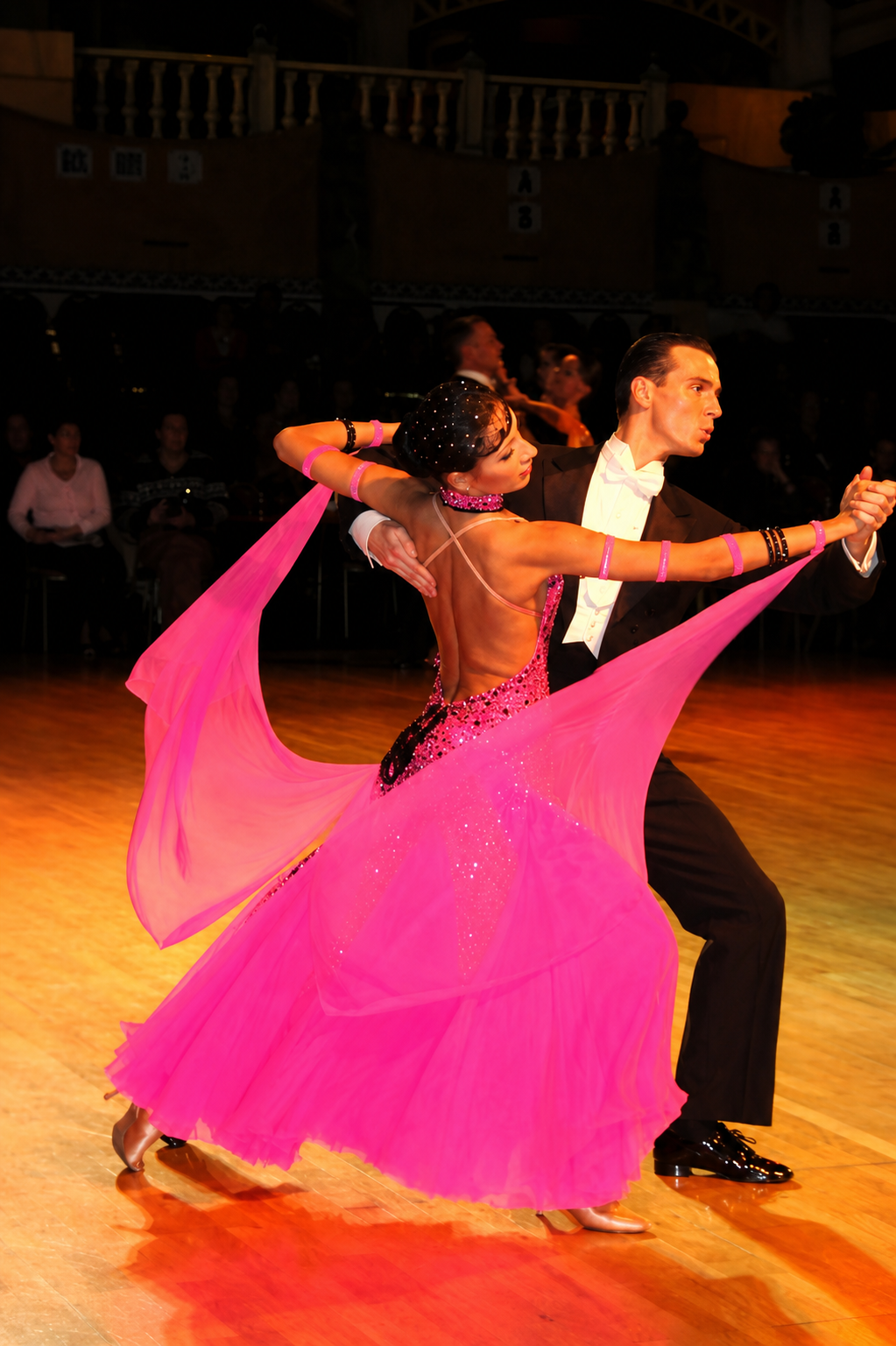 Ballroom competition in Assen , Netherlands 