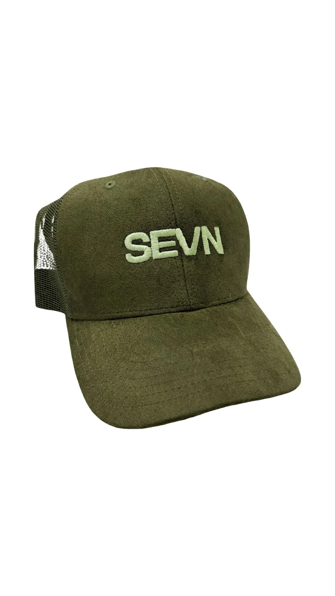 SEVN Olive Green Trucker Hat