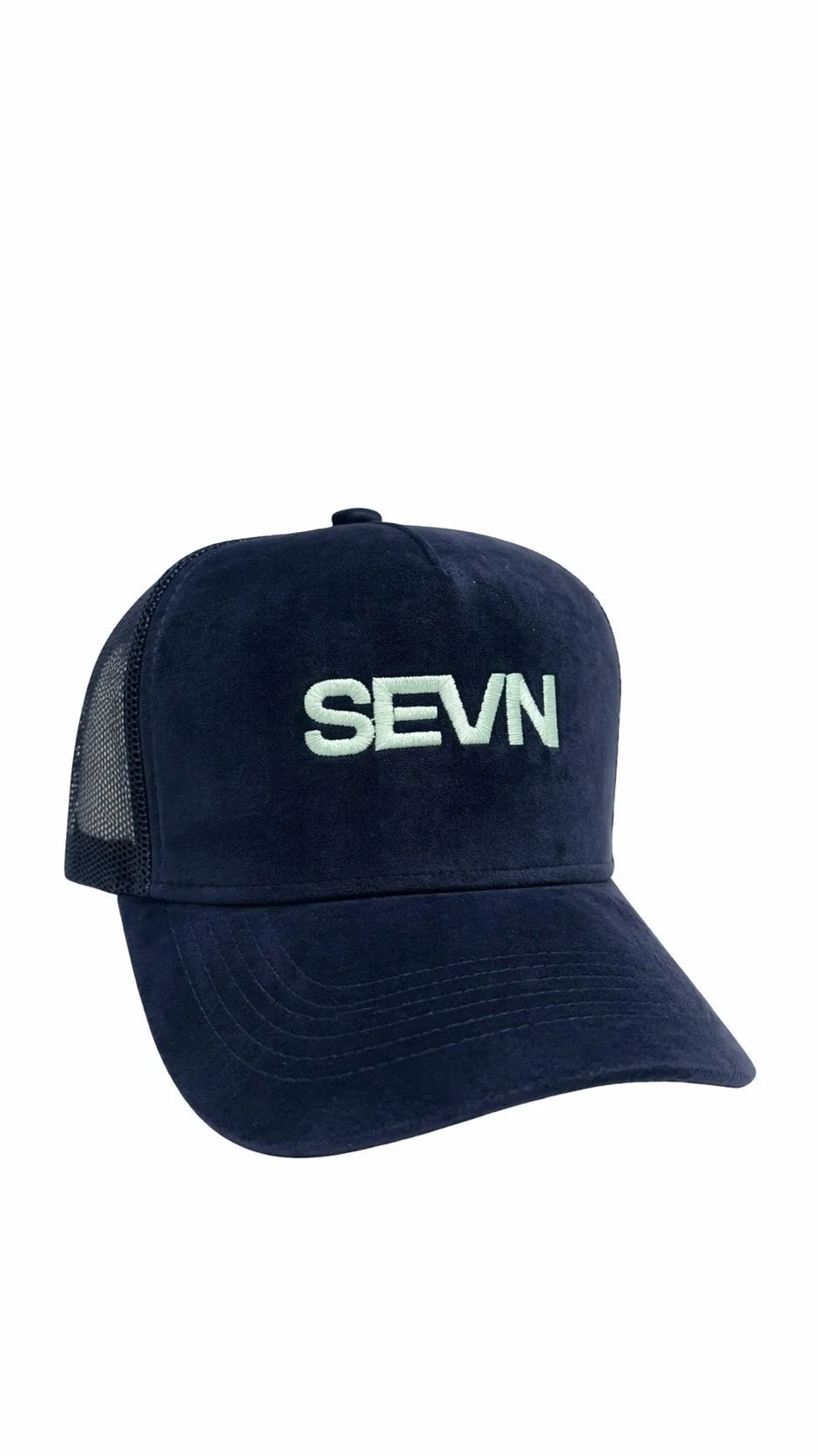SEVN Navy Blue Trucker Hat