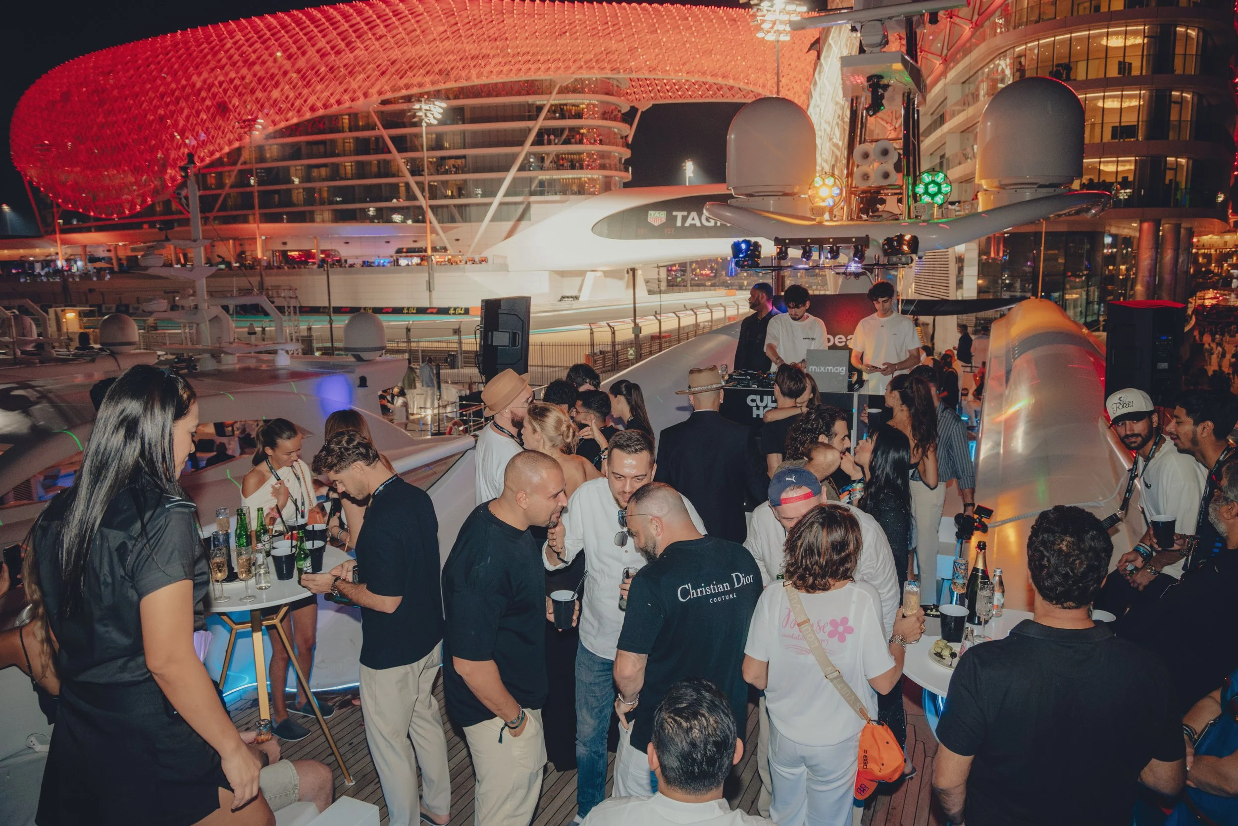 Yacht party at Yas Marina