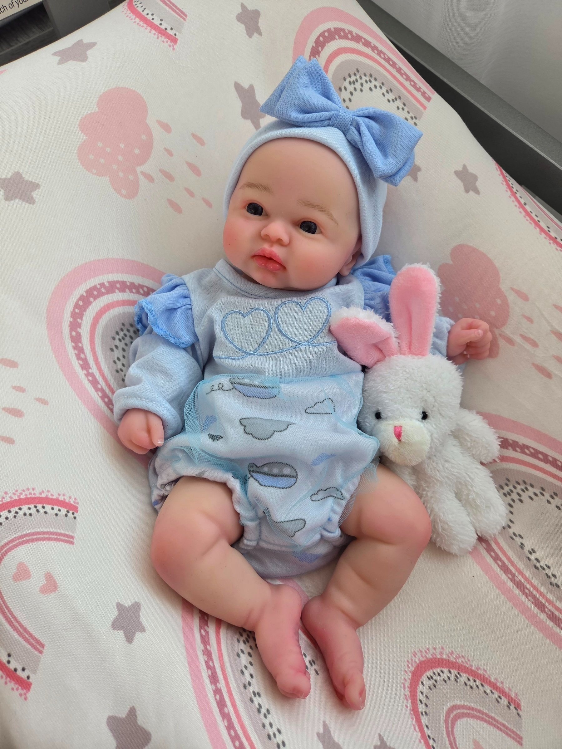 13 Inch Full Silicone Baby Girl Kathy