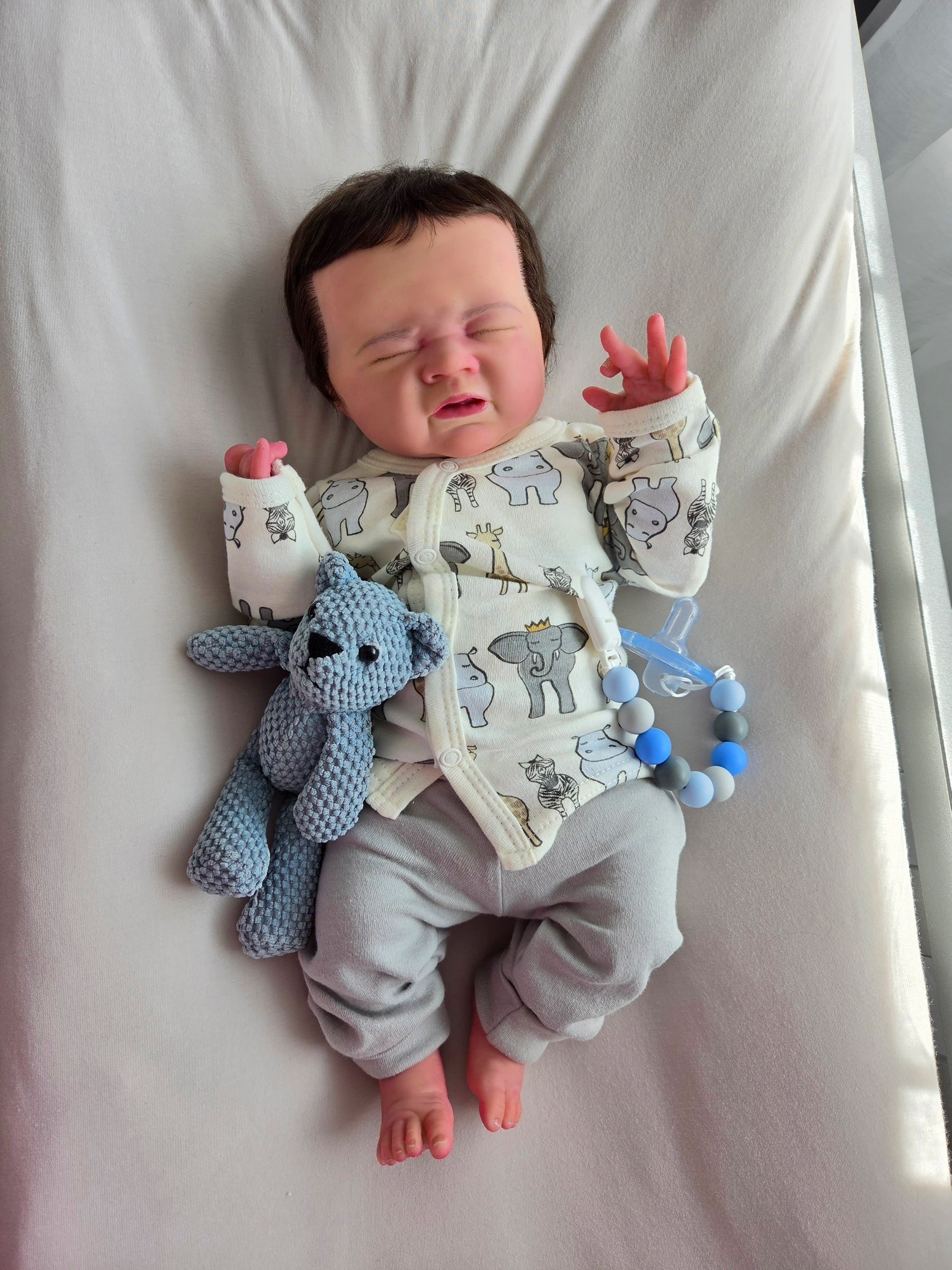 18 Inch Full Silicone Baby Boy Xavier