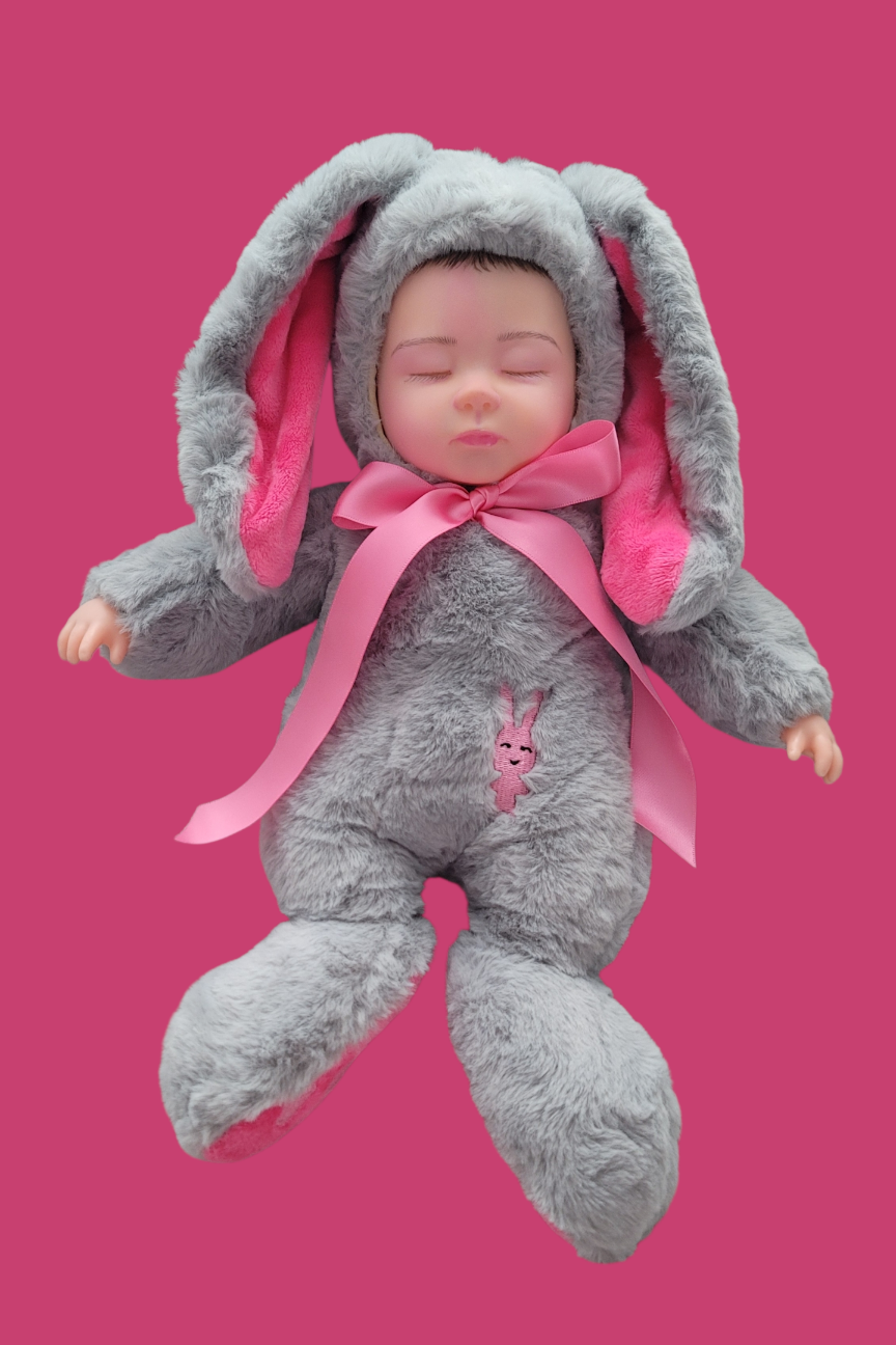 Grey Bunny Baby