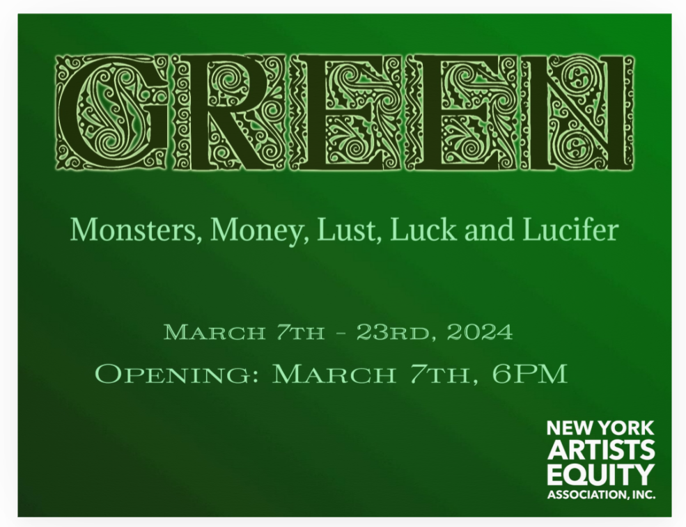 GREEN: Monsters, Money, Lust, Luck and Lucifer 