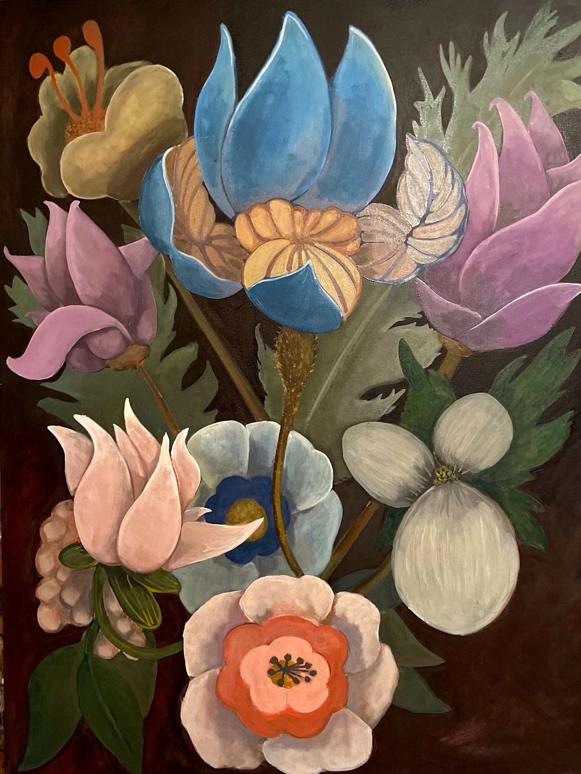 Anthony Rebholz: Fleurs Dans le Noir