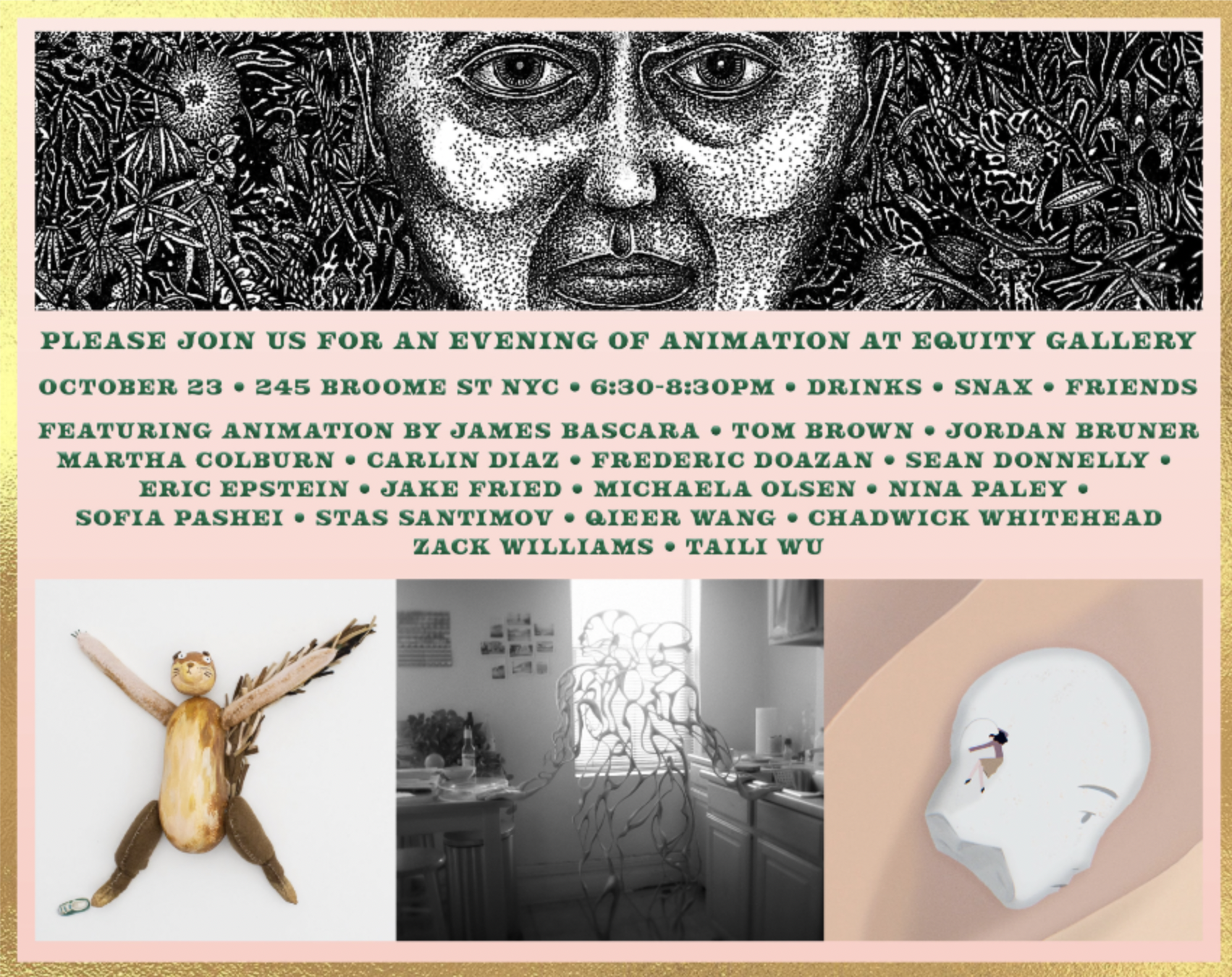 A Night of Spooky Animation At Equity Gallery