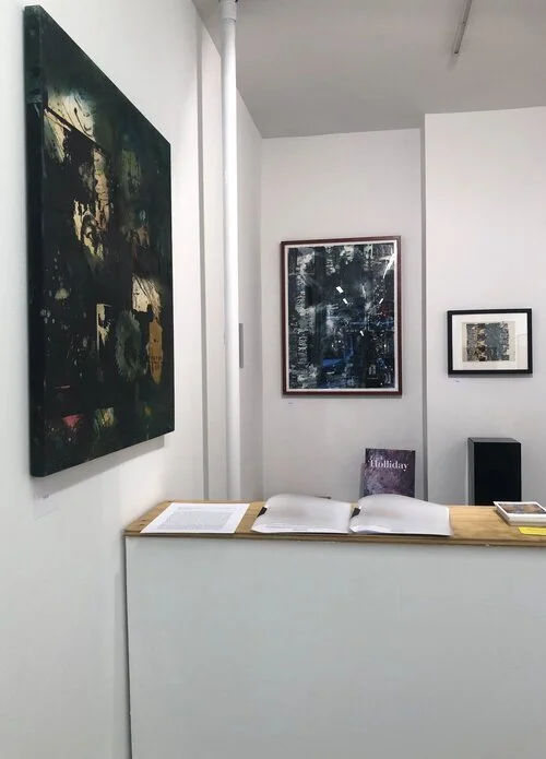 Installation Shot of Frank Holliday, Saturn Return