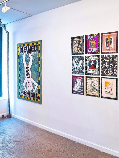 Installation View of "Huck Snyder: 1984"