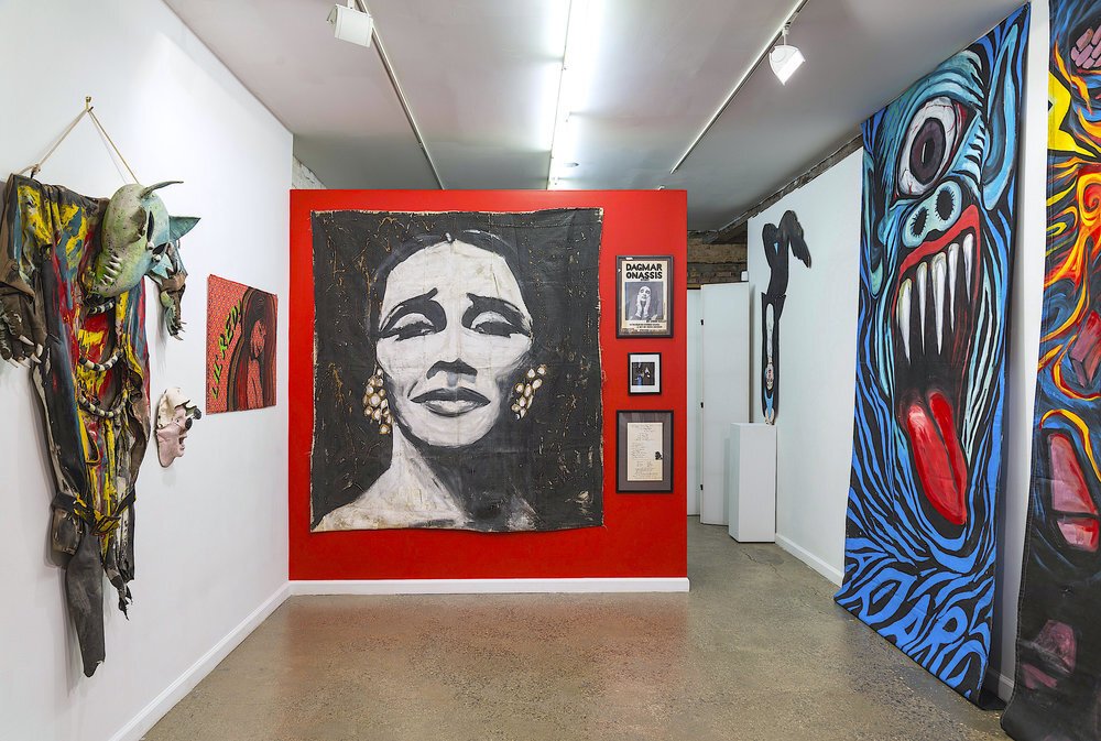 Installation View of "Huck Snyder: 1984"