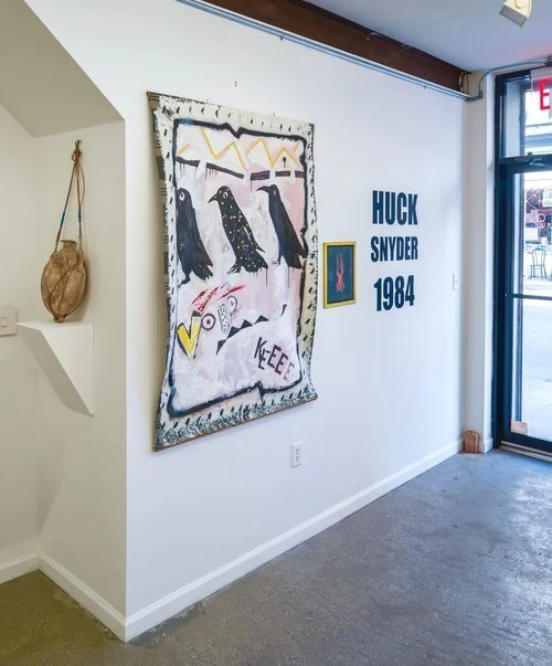 Installation View of "Huck Snyder: 1984"