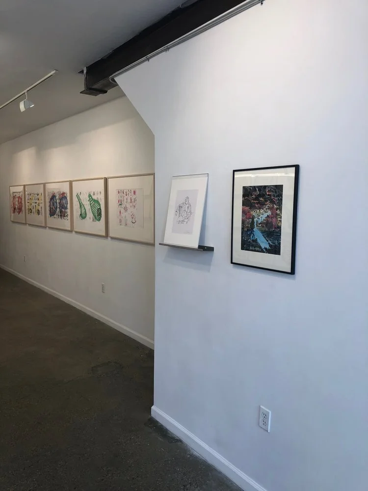 Installation Photo of Hard-Line: Andrew Cornell Robinson and Matt Rota