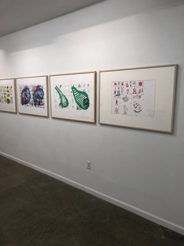 Installation Photo of Hard-Line: Andrew Cornell Robinson and Matt Rota