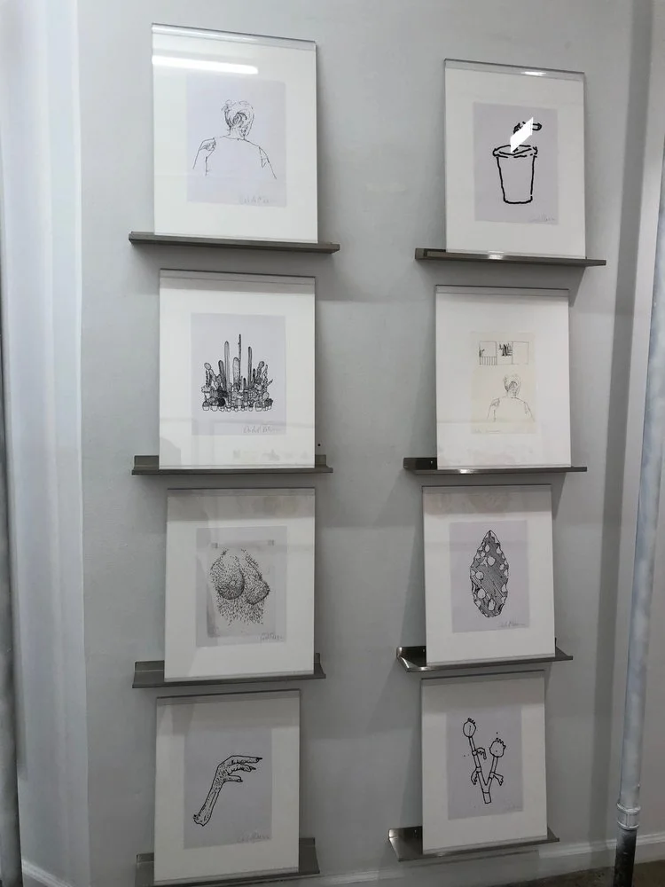 Installation Photo of Hard-Line: Andrew Cornell Robinson and Matt Rota