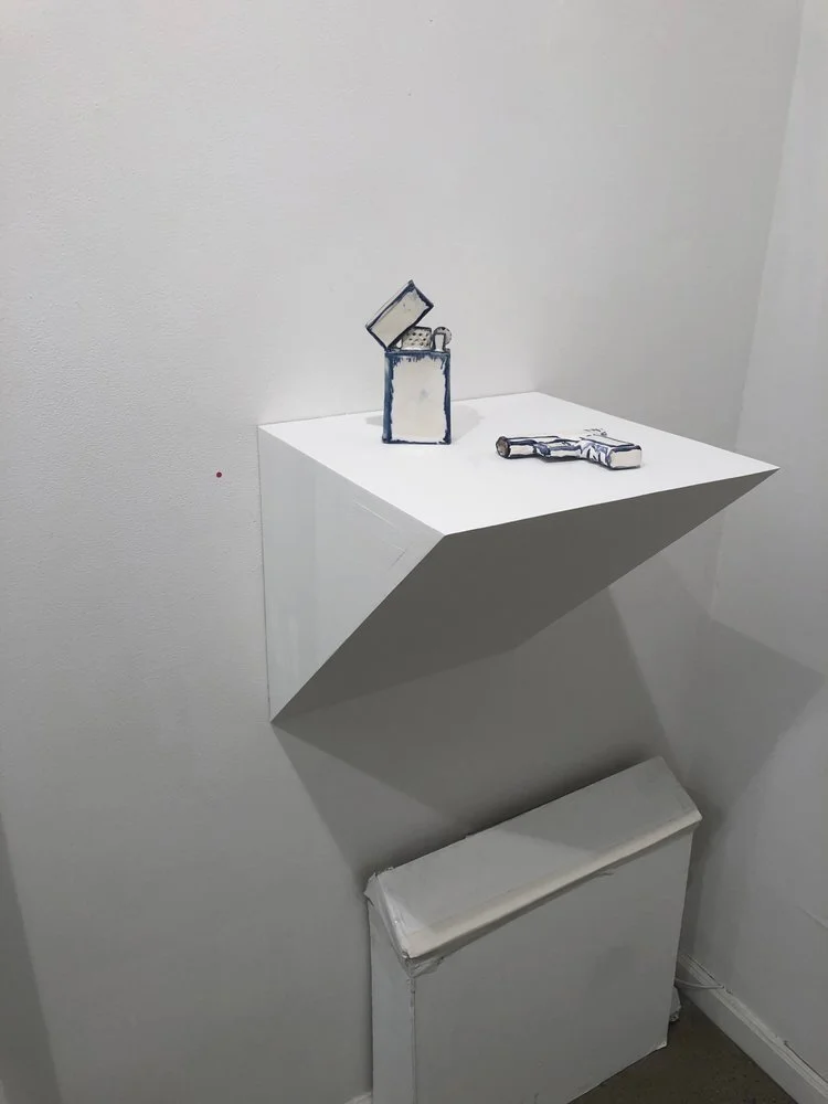 Installation Photo of Hard-Line: Andrew Cornell Robinson and Matt Rota