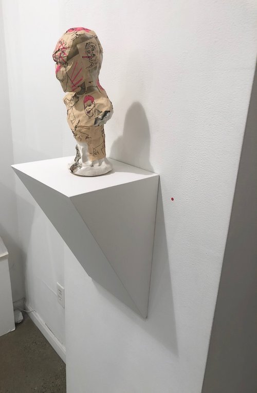 Installation Photo of Hard-Line: Andrew Cornell Robinson and Matt Rota