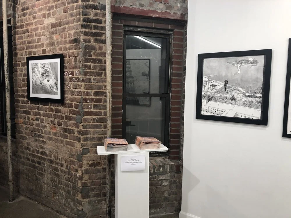 Installation Photo of Hard-Line: Andrew Cornell Robinson and Matt Rota