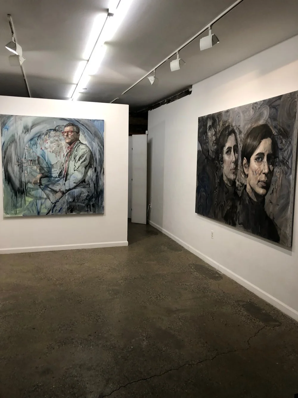Installation view of Modern Prometheus with works by Hyeseung Marriage-Song