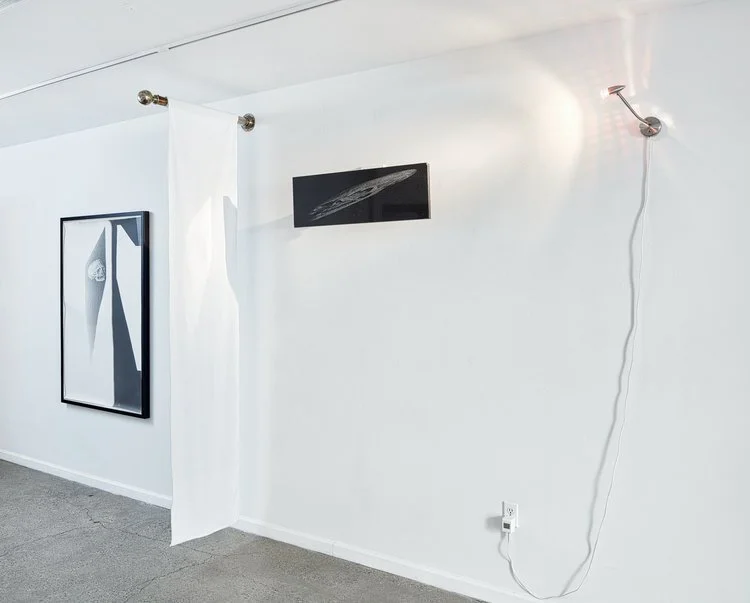 Installation view from Light/Weight with works by Steve Pauley