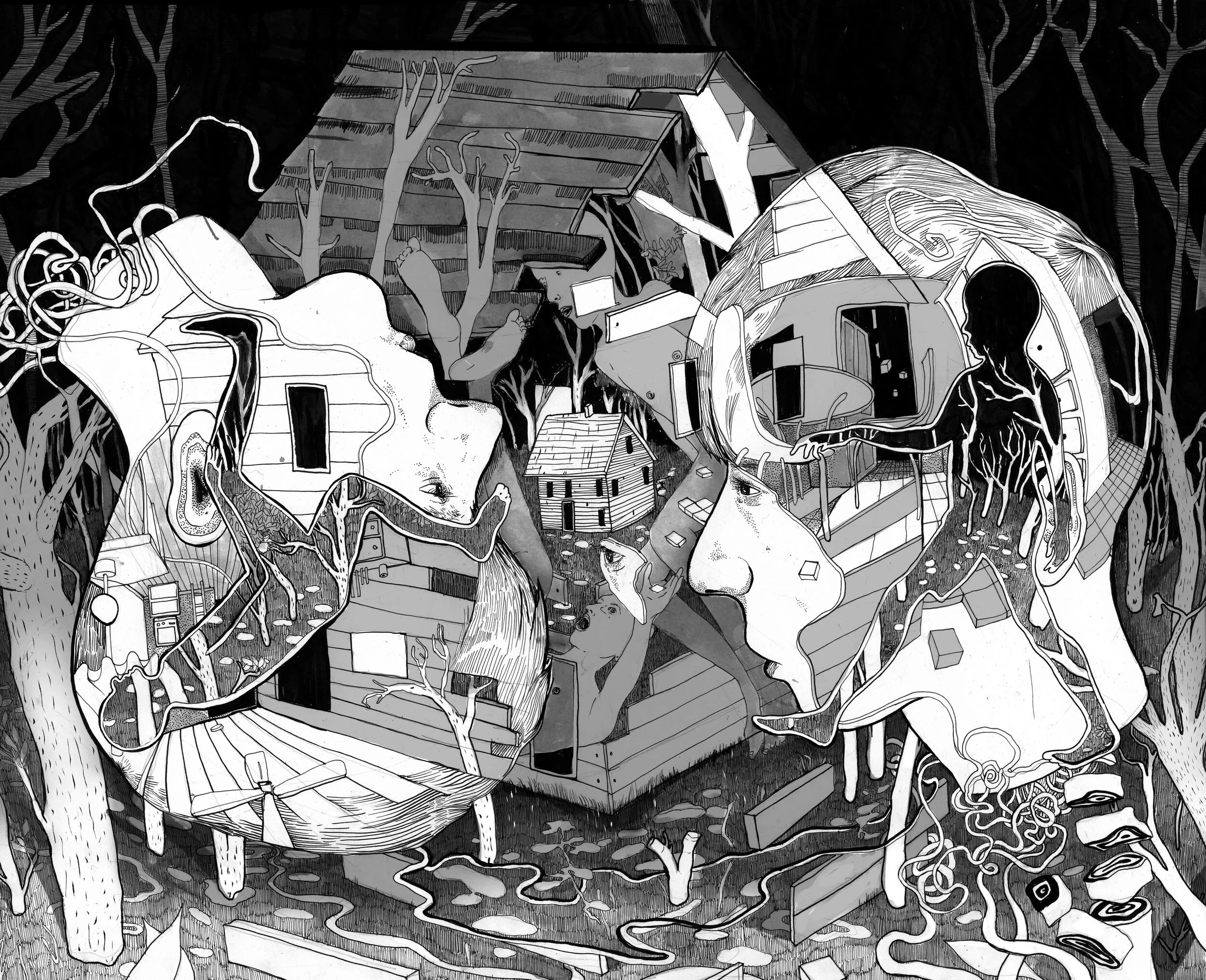 What Happens at Night - A Solo Exhibition by Eva Redamonti