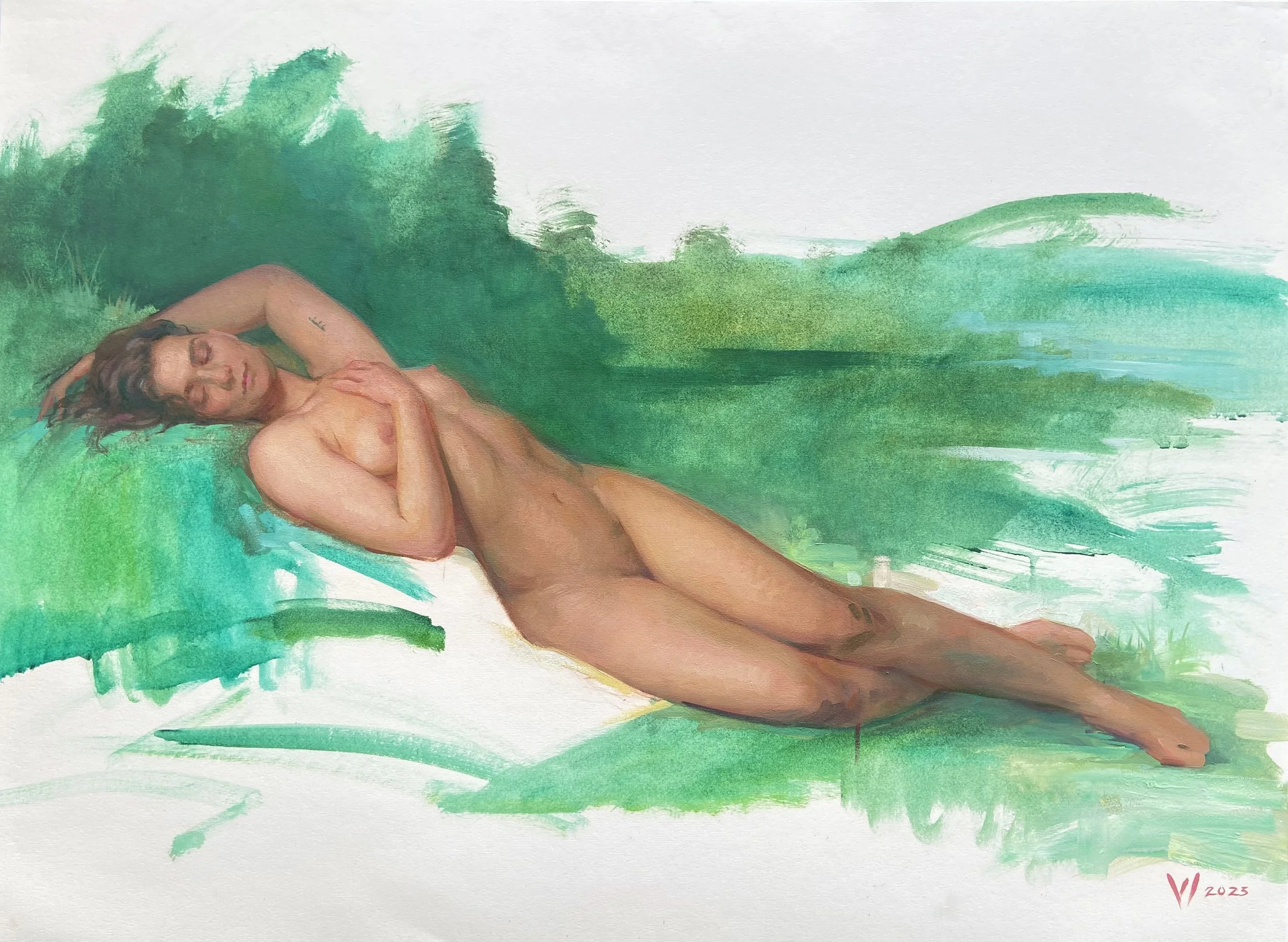 Patricia Watwood, "Emerald Wild"