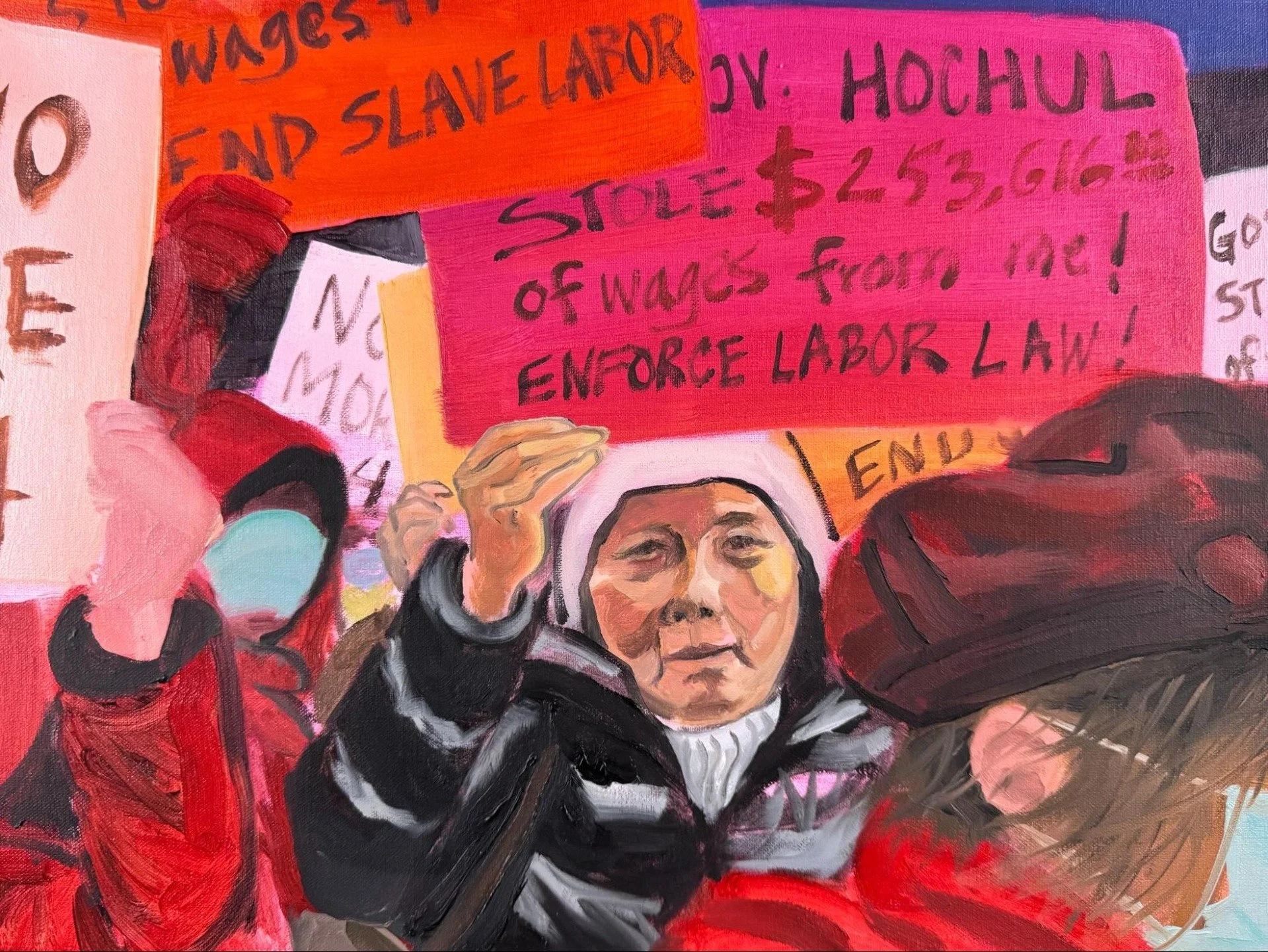 Siyan Wong, &ldquo;Mother Warriors,&rdquo; is on view at Equity Gallery through April 11, alongside concurrent exhibitions &ldquo;Familiar Stranger,&rdquo; &ldquo;Immigration in America,&rdquo; and Mark LaRiviere, &ldquo;Crisis.&rdquo; The gallery is