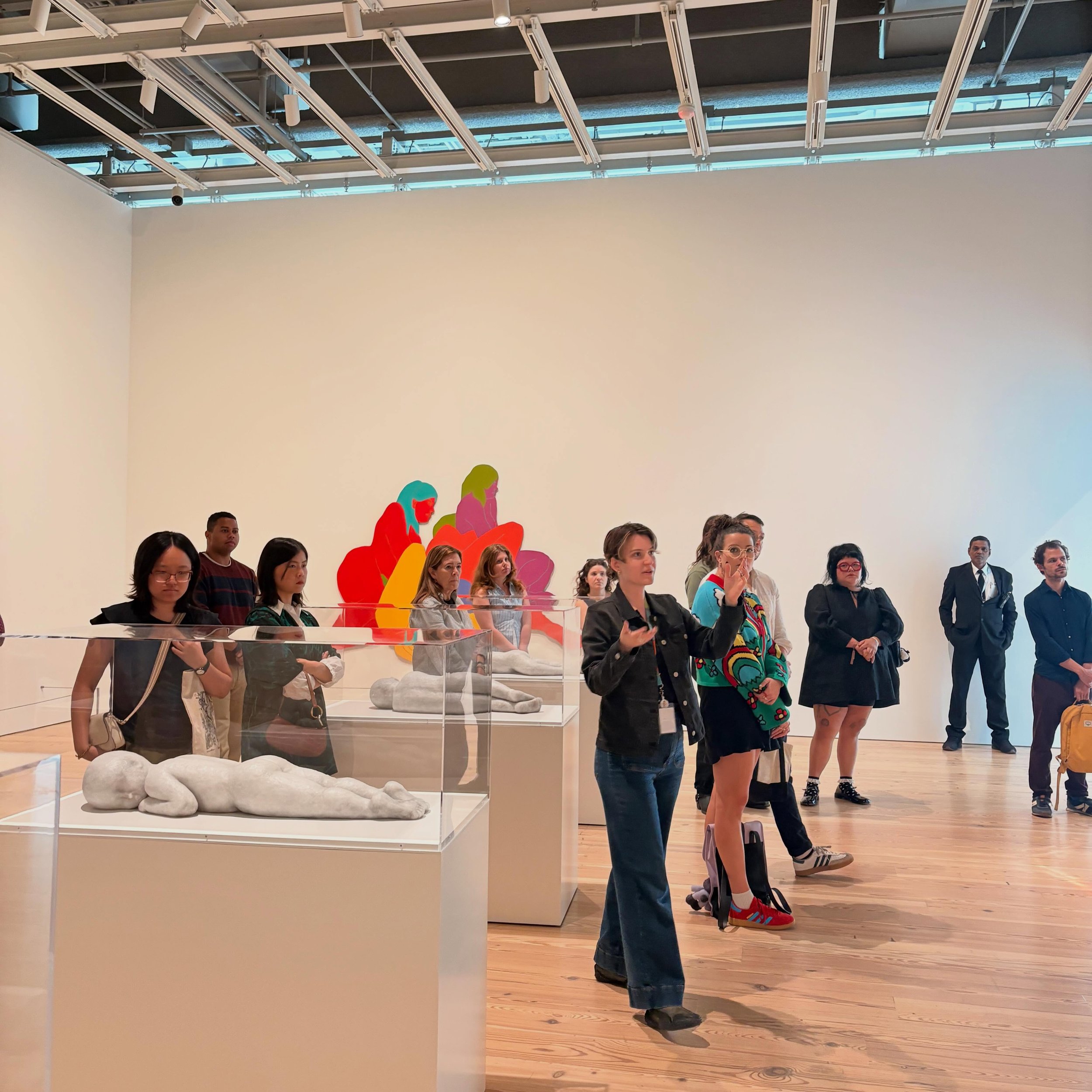 Thank you Carina Martinez (@hiviscosity) and @whitneymuseum for hosting NYAE and our Patron Members for a curator-led tour of the 2026 Whitney Biennial yesterday.

Martinez is the Rubio Butterfield Family Fellow and a member of the Biennial curatoria