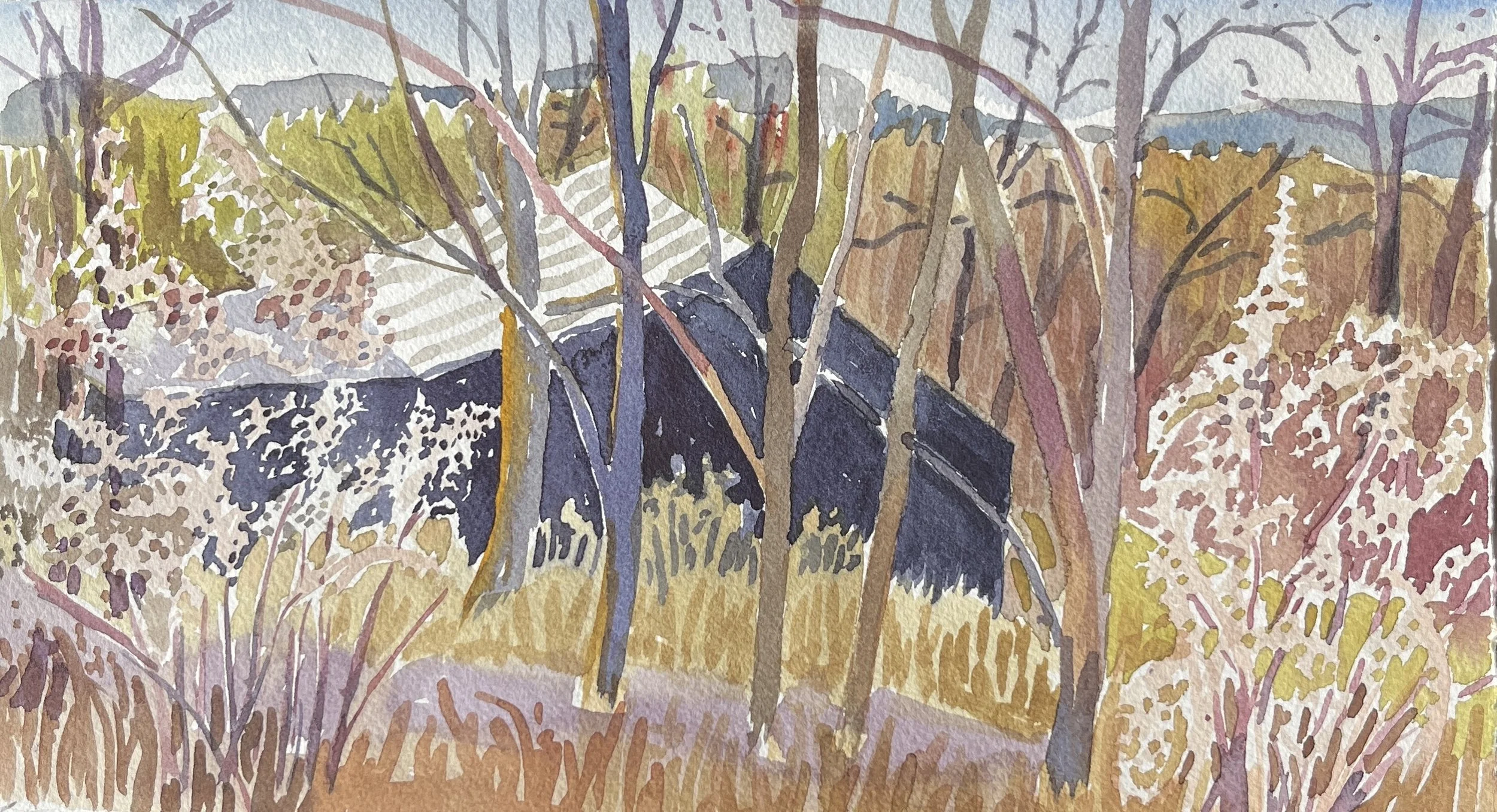 Susan Greenstein, "Early Spring in Kerhonkson"