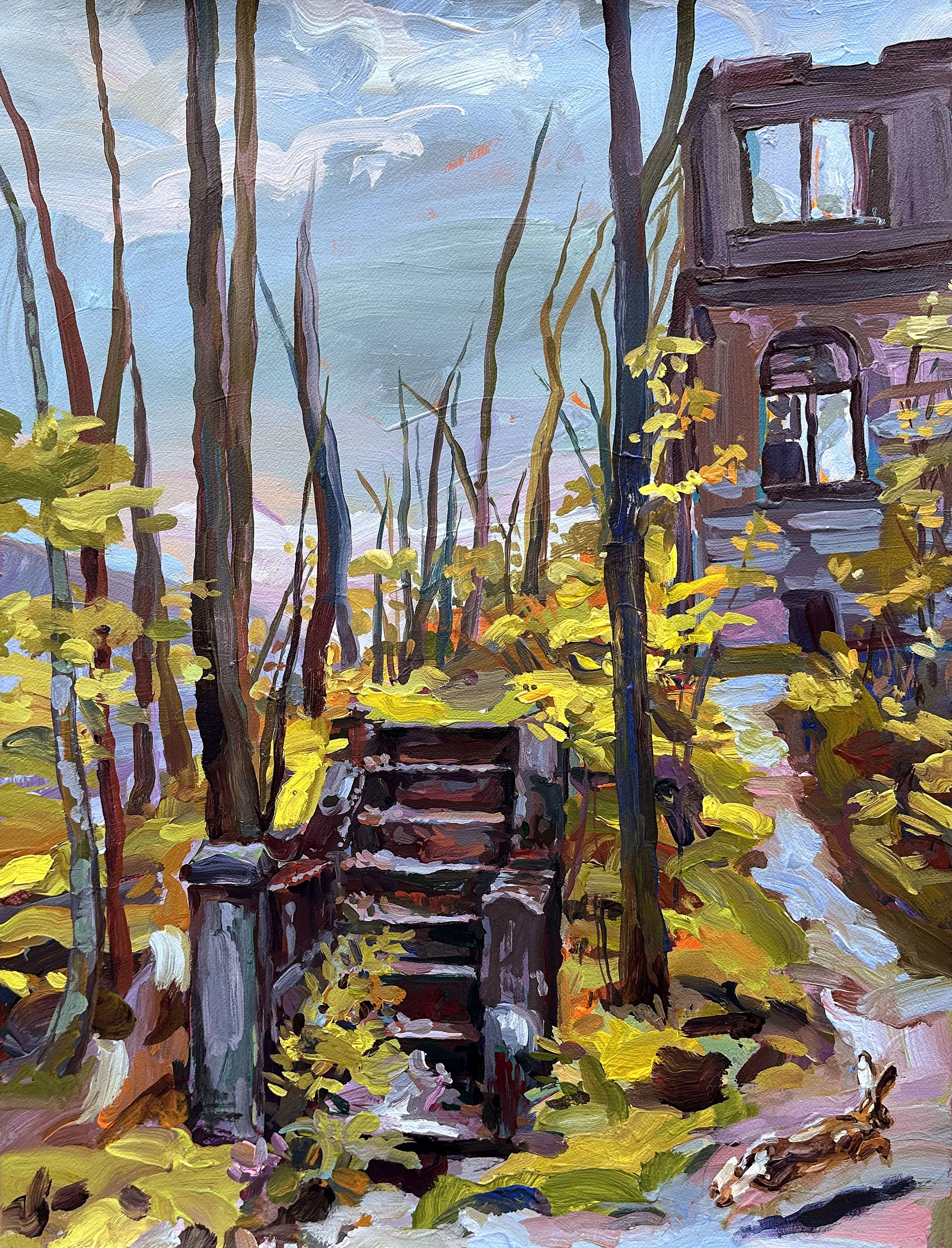 Carol Fabricatore, "Ruins and the Rabbit"