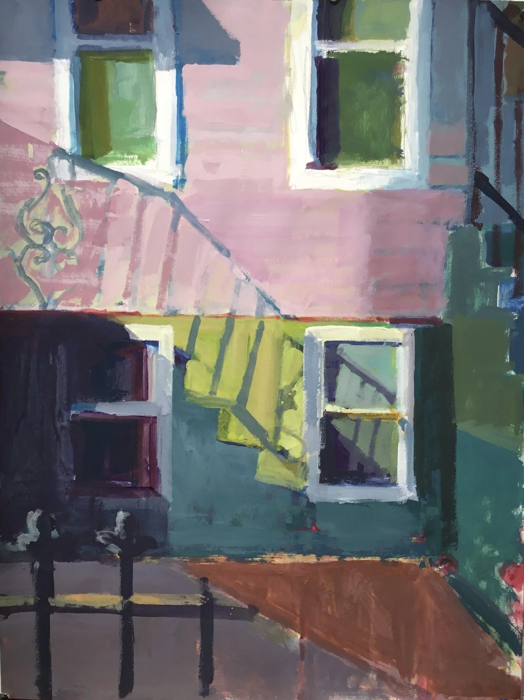 Janet Pedersen, "Windows on 11th"