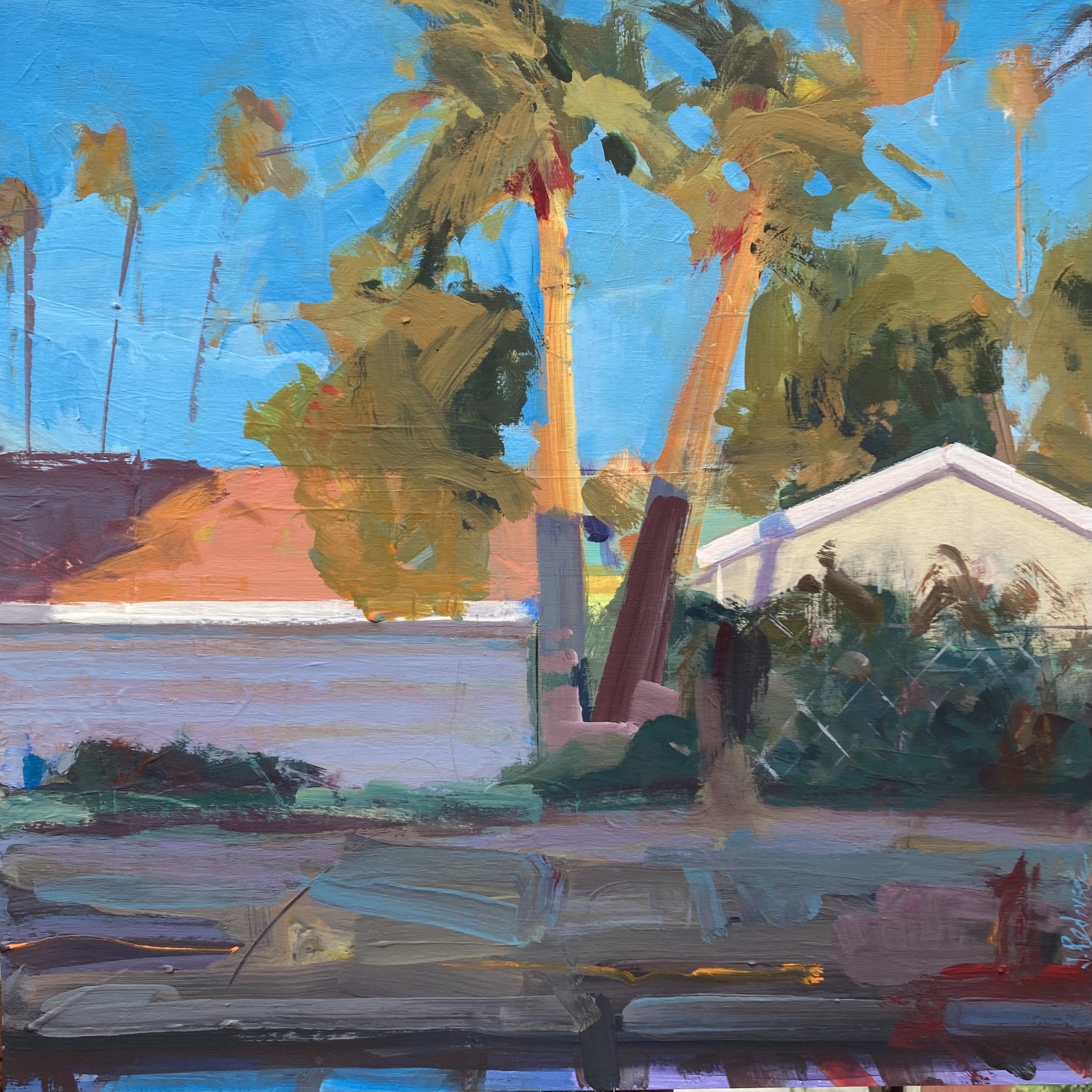 Janet Pedersen, "Passing Houses"