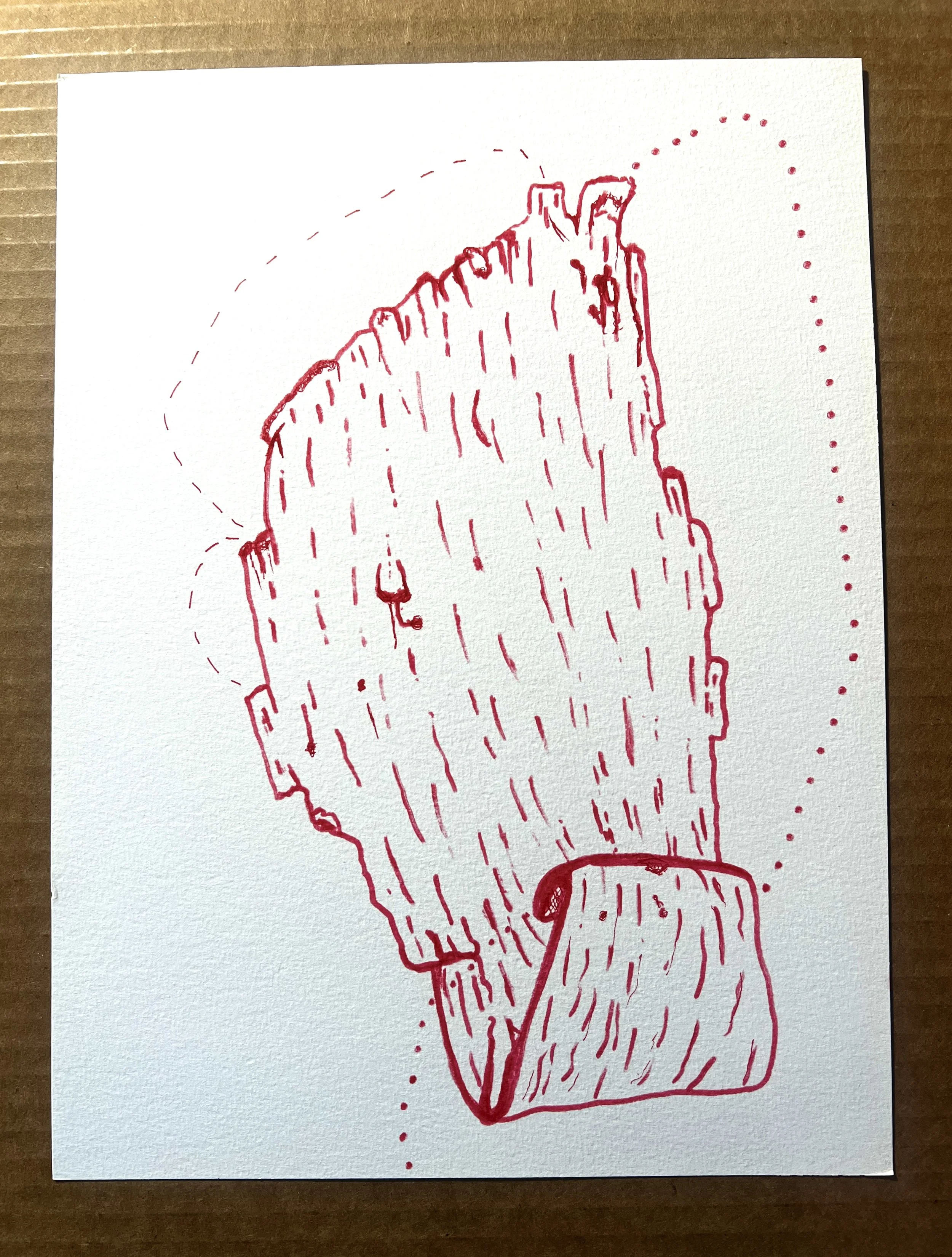 Chapman_Birch 1_2020_marker on coverstock_12x9_ $100.jpg