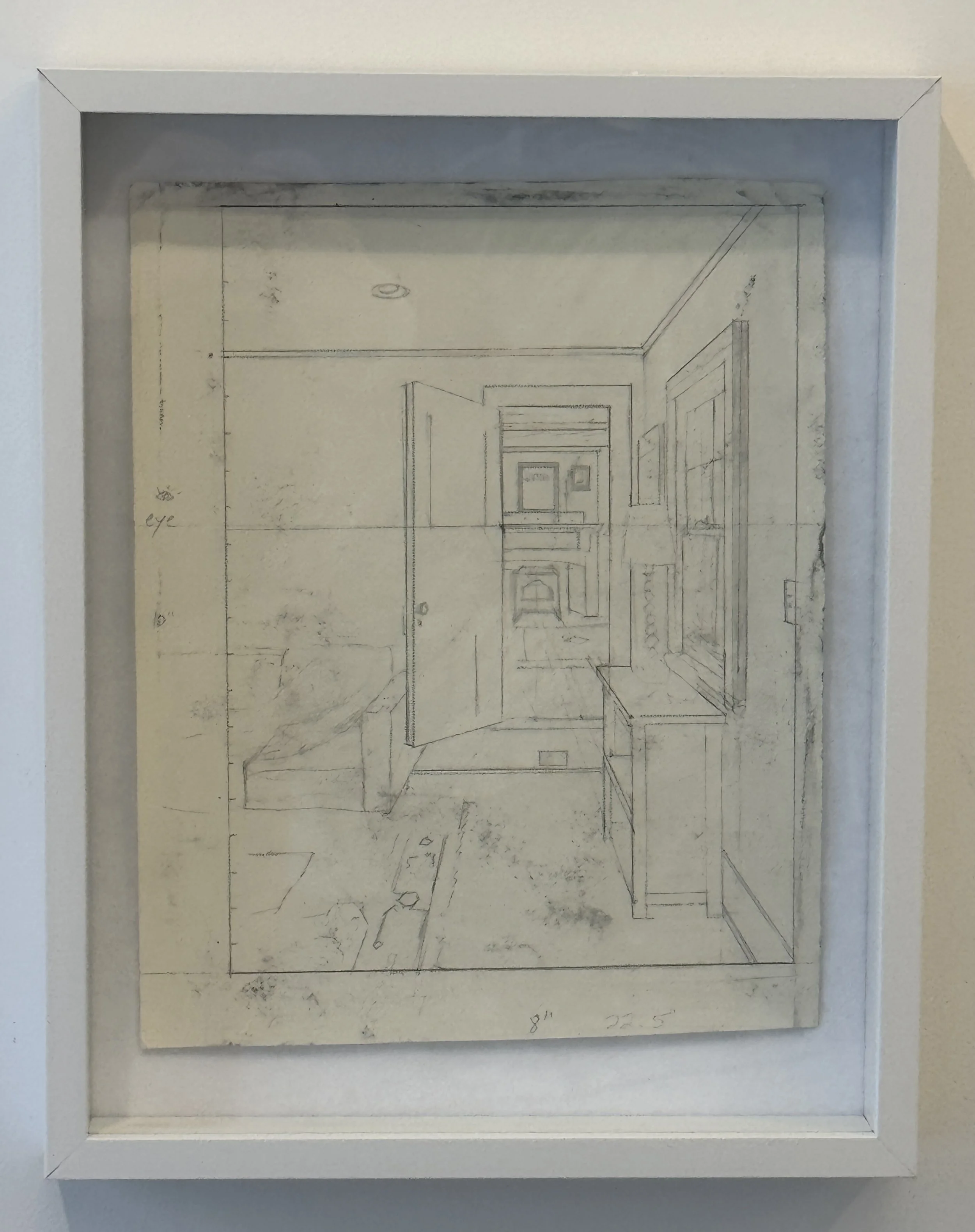 Kristen Kunc, "Study for Interior of Bowne House"
