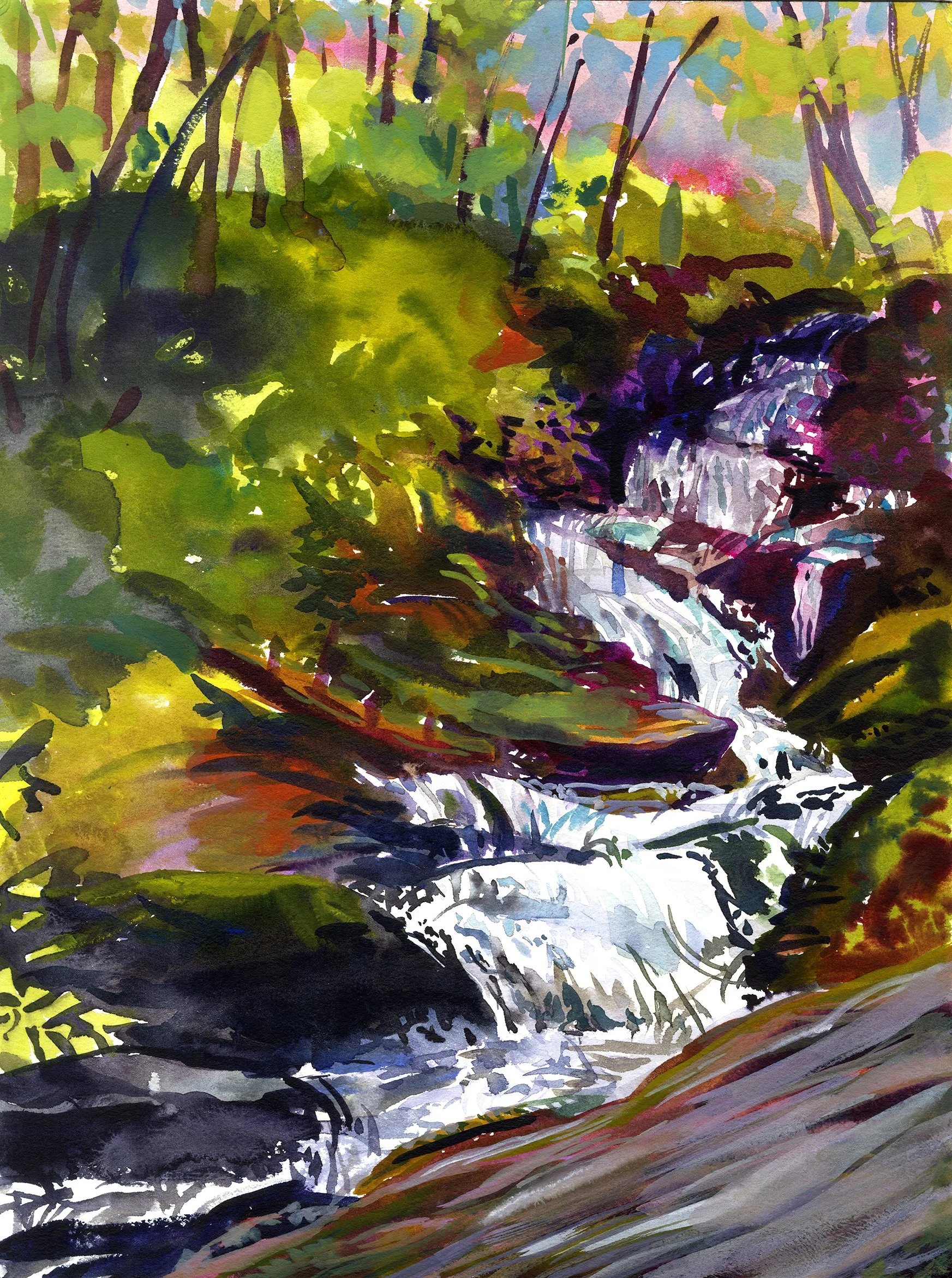 Carol Fabricatore, "Roaring Fork Fall"