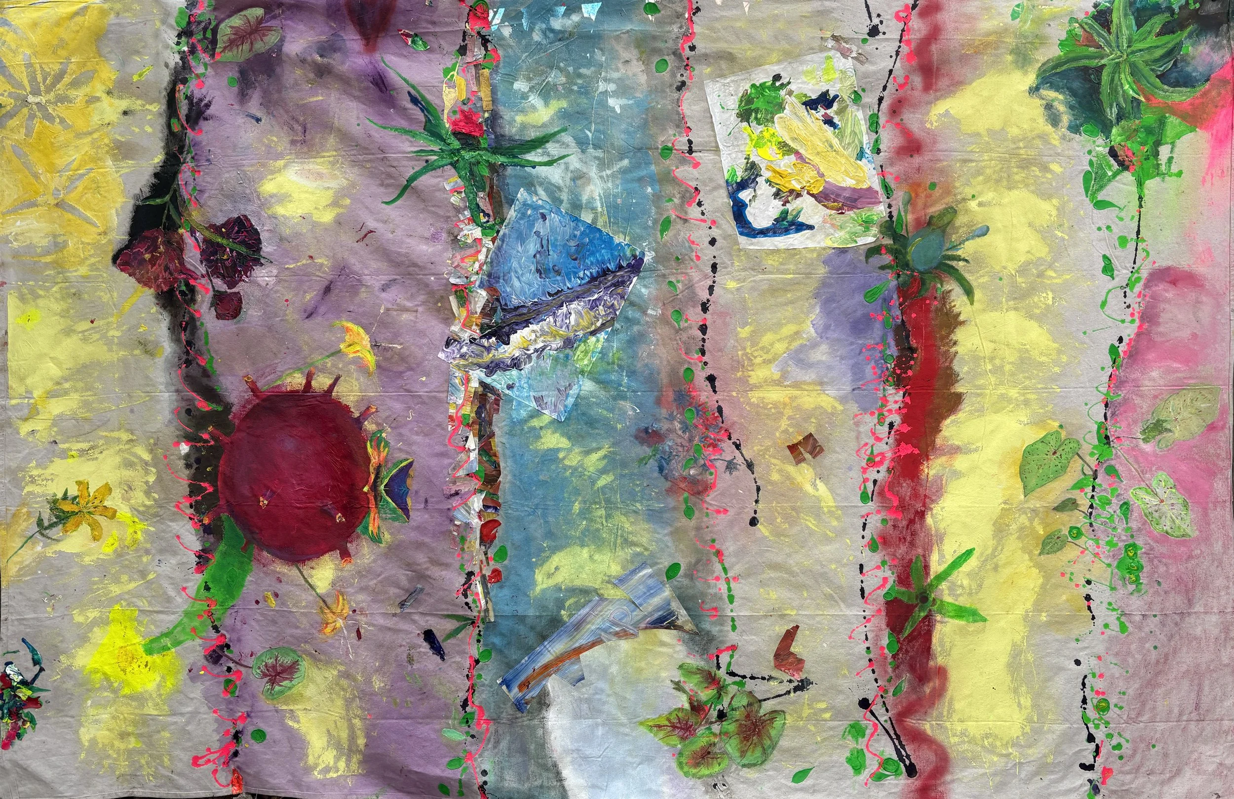 Linnea Paskow, "Slurp Flower (Earth)"