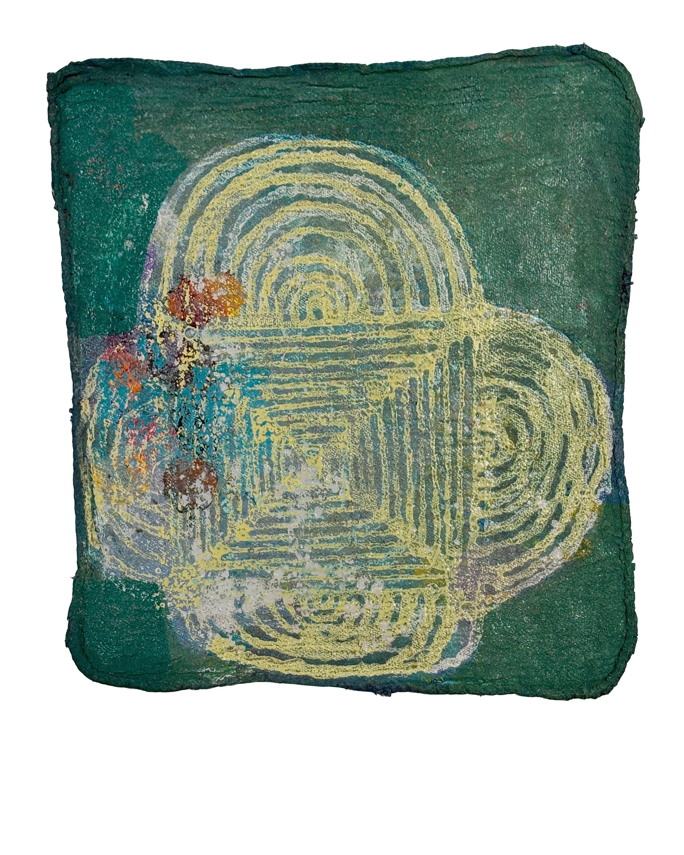 Jason Rohlf Dizzy 15 X 14" acrylic on muslin shop rag 2017:26.jpg