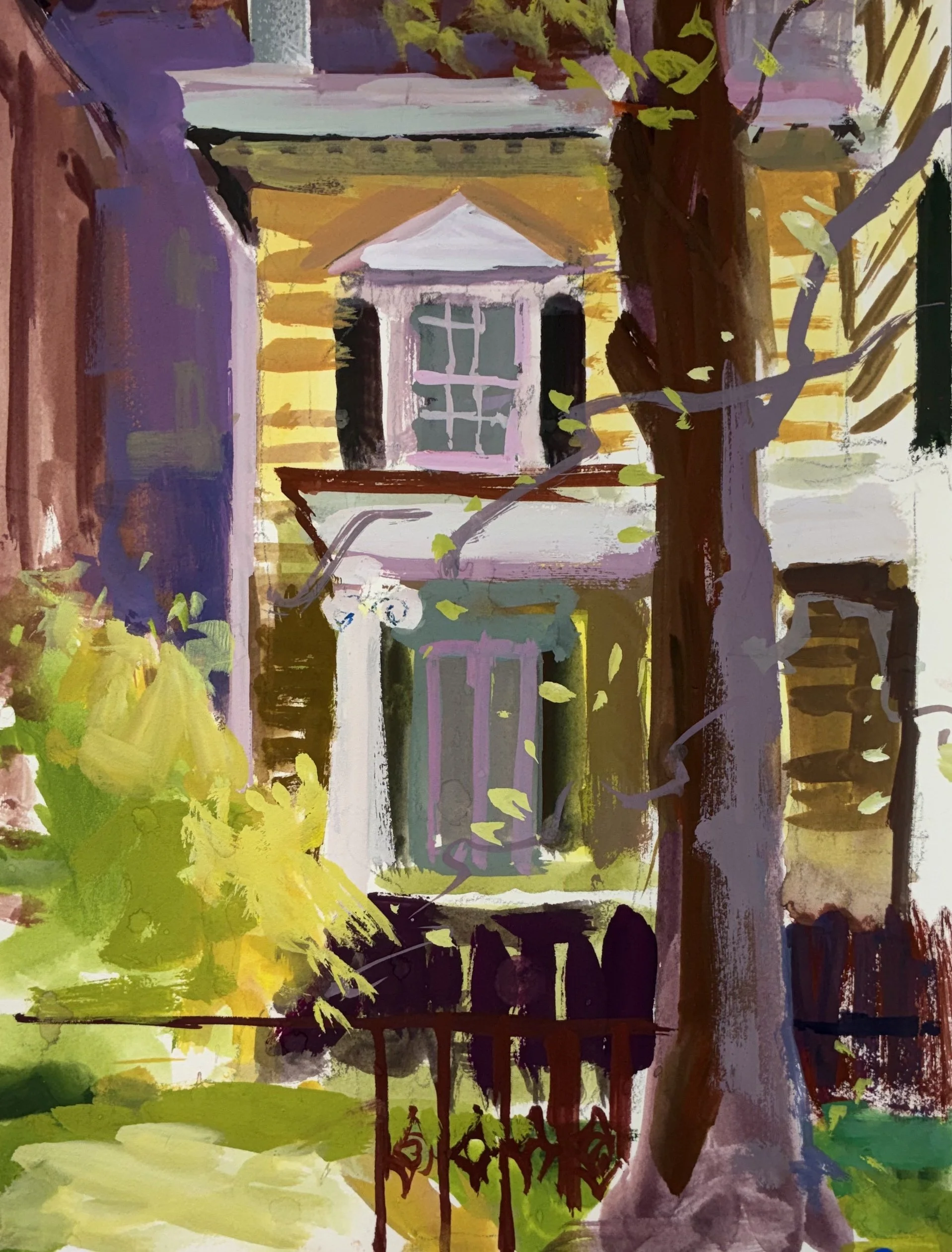 Janet Pedersen, "Ft. Green Brooklyn House"