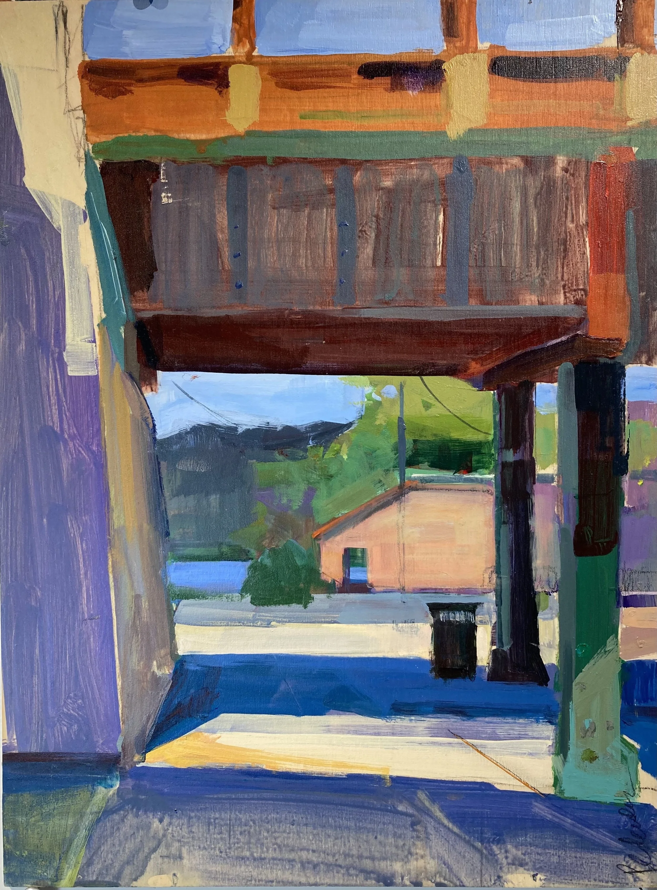 Janet Pedersen, "Overpass 2"