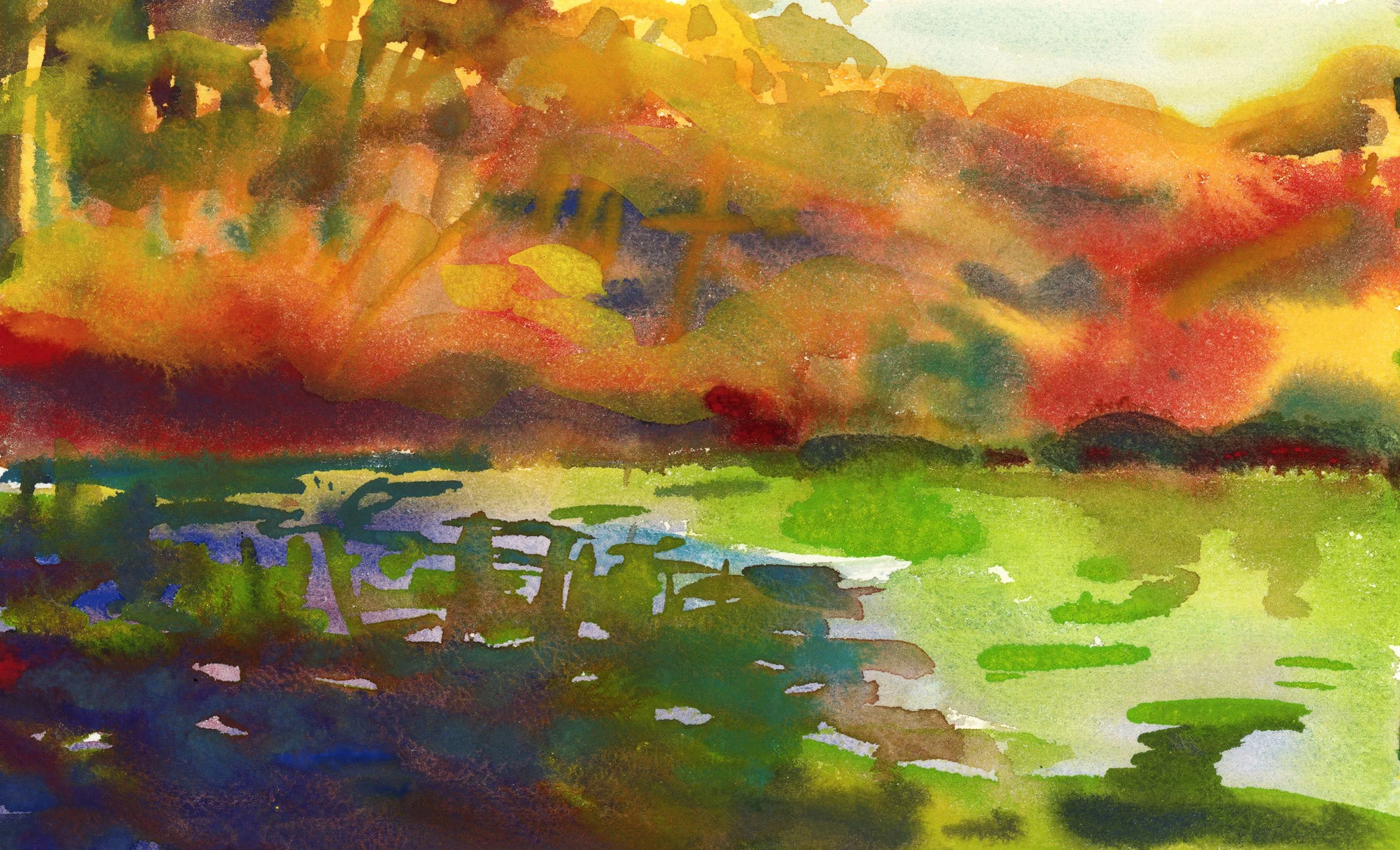 Carol Fabricatore, "Weir 1"