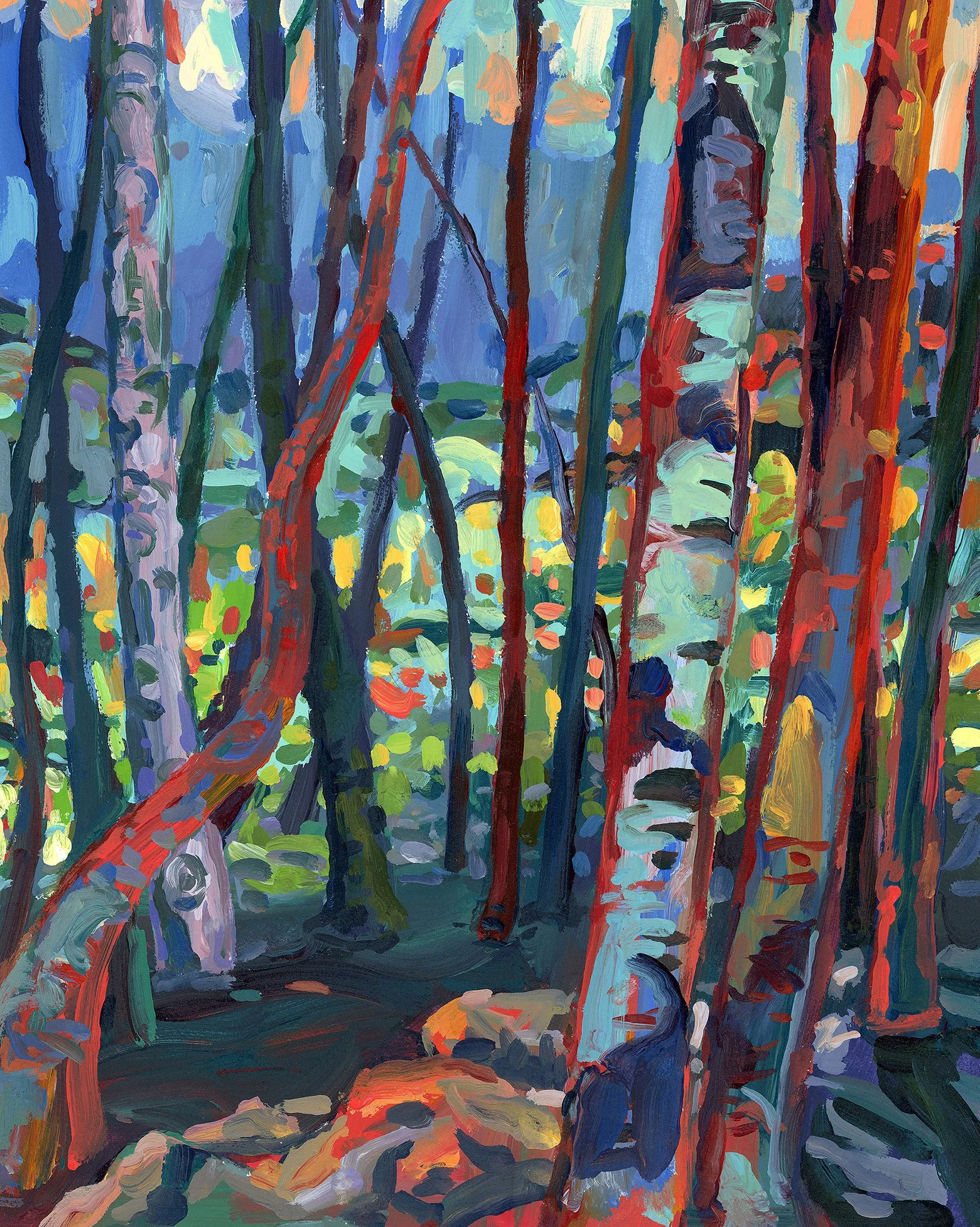 Carol Fabricatore, "Paper Birch"