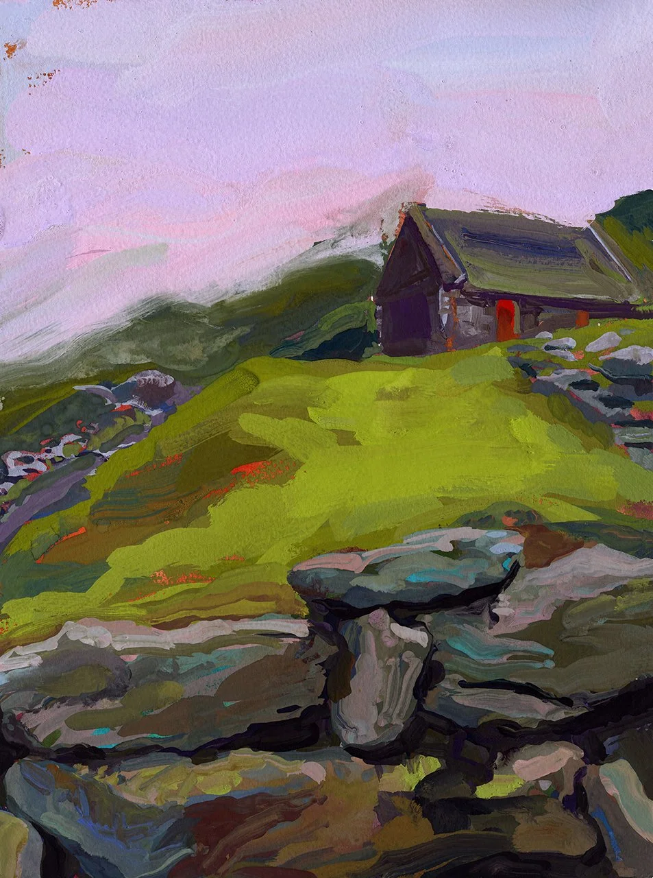 Carol Fabricatore, "Red Door"