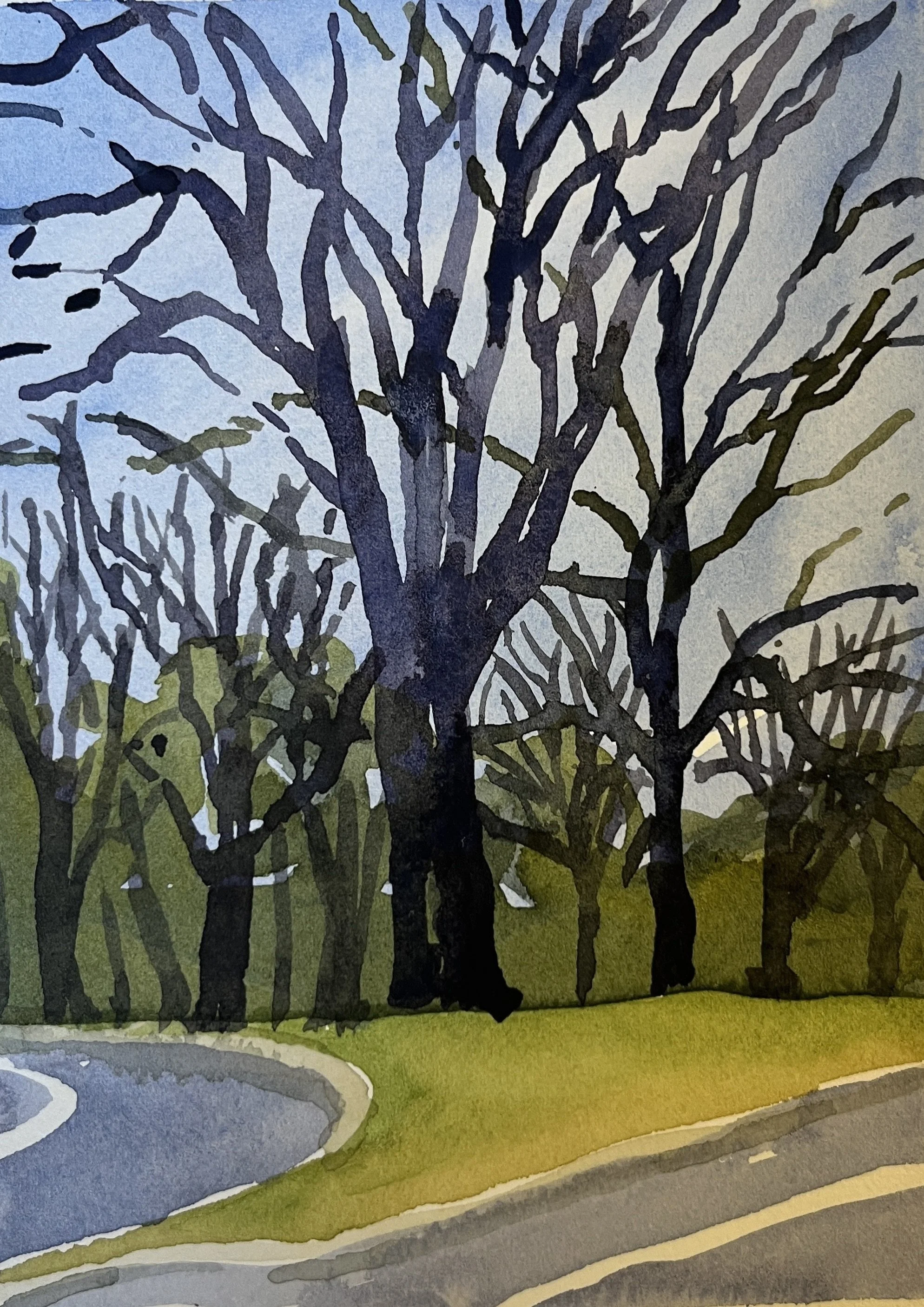 Susan Greenstein , "Tangled Trees"