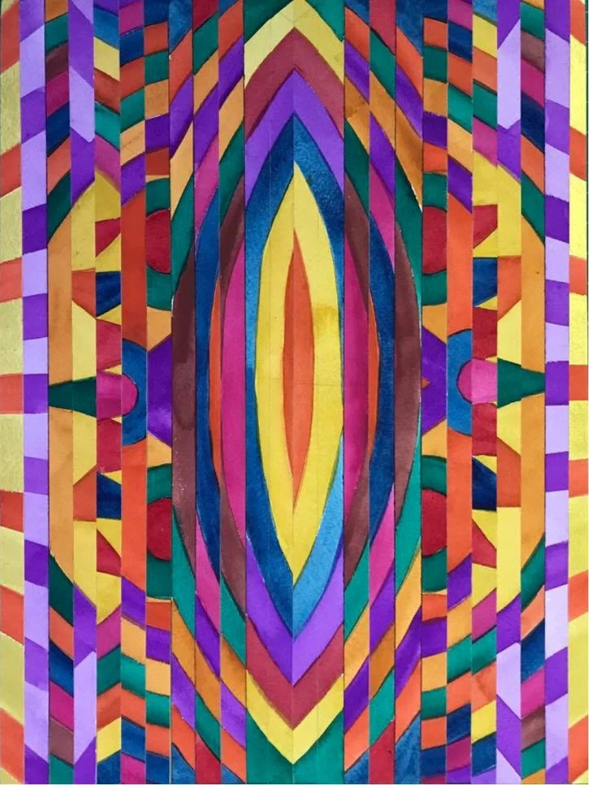 Patricia Fabricant, "Pussy Painting 3"