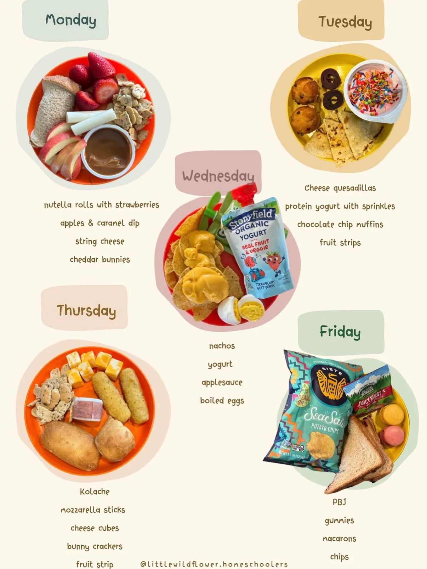 Feeding my kiddos healthy and yummy food is definitely something I struggle with!

 I do my best to give them the best of every product, no dyes and unsweetened options. 

I sat down with my kiddos and came up with these lunches!

If you&rsquo;re loo