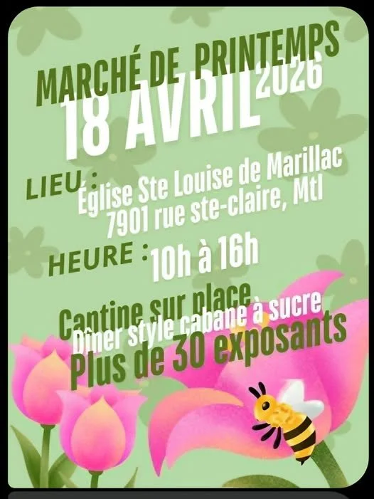 Marché Sous sol Église Sainte-Louise-de-Marillac 